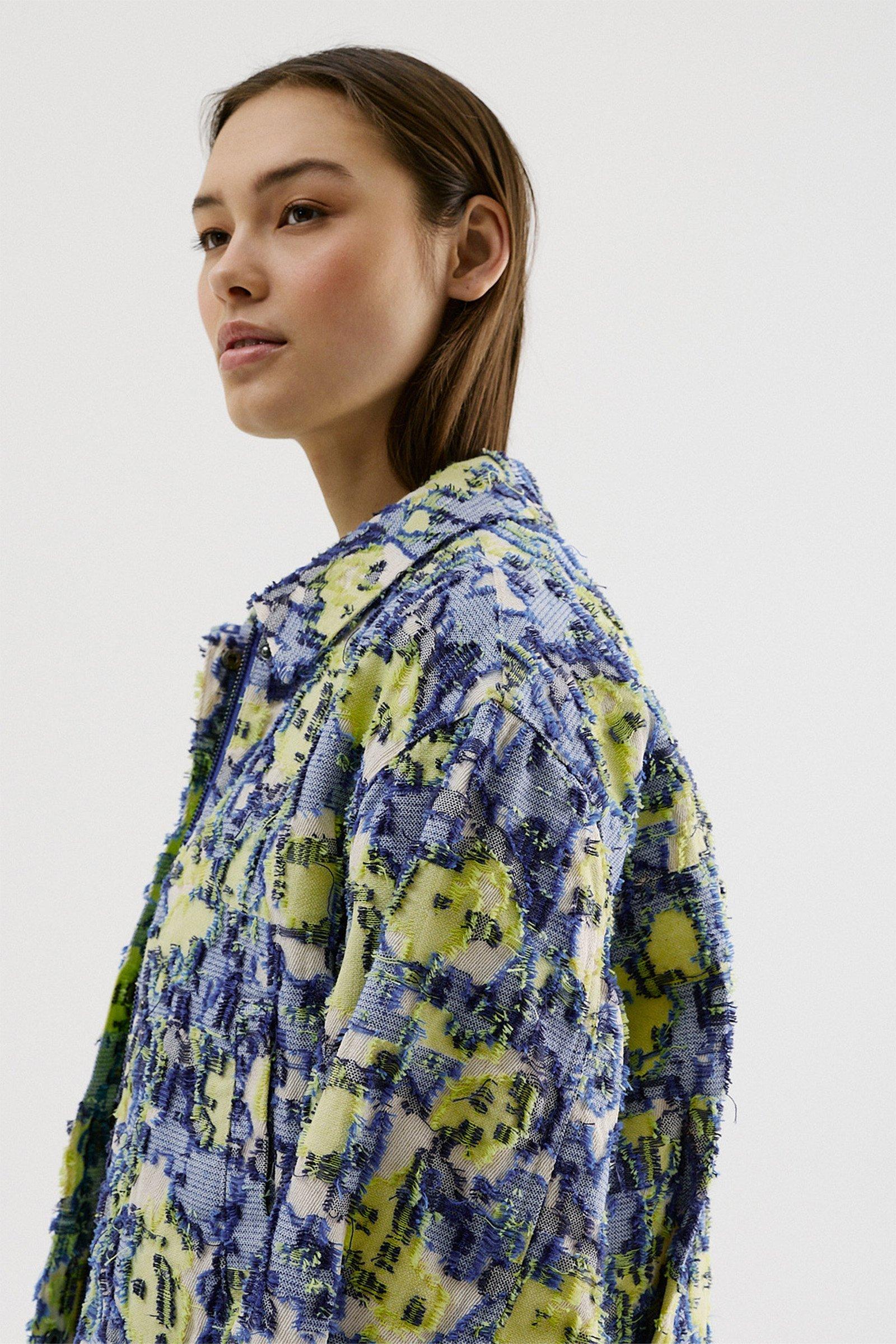 CKS - CODALE - veste courte - bleu fonc&eacute;