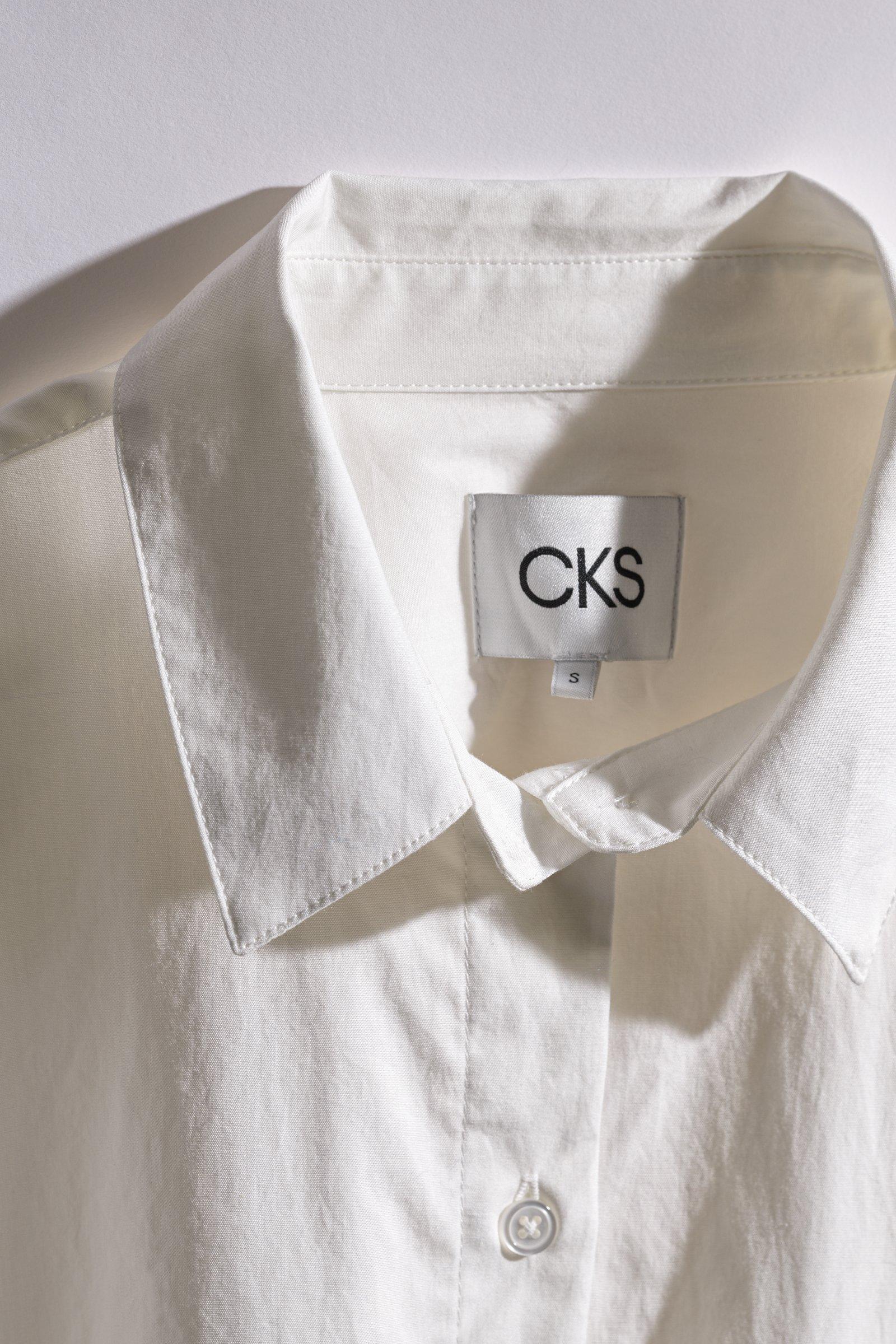 CKS - STANDA - blouse korte mouwen - wit