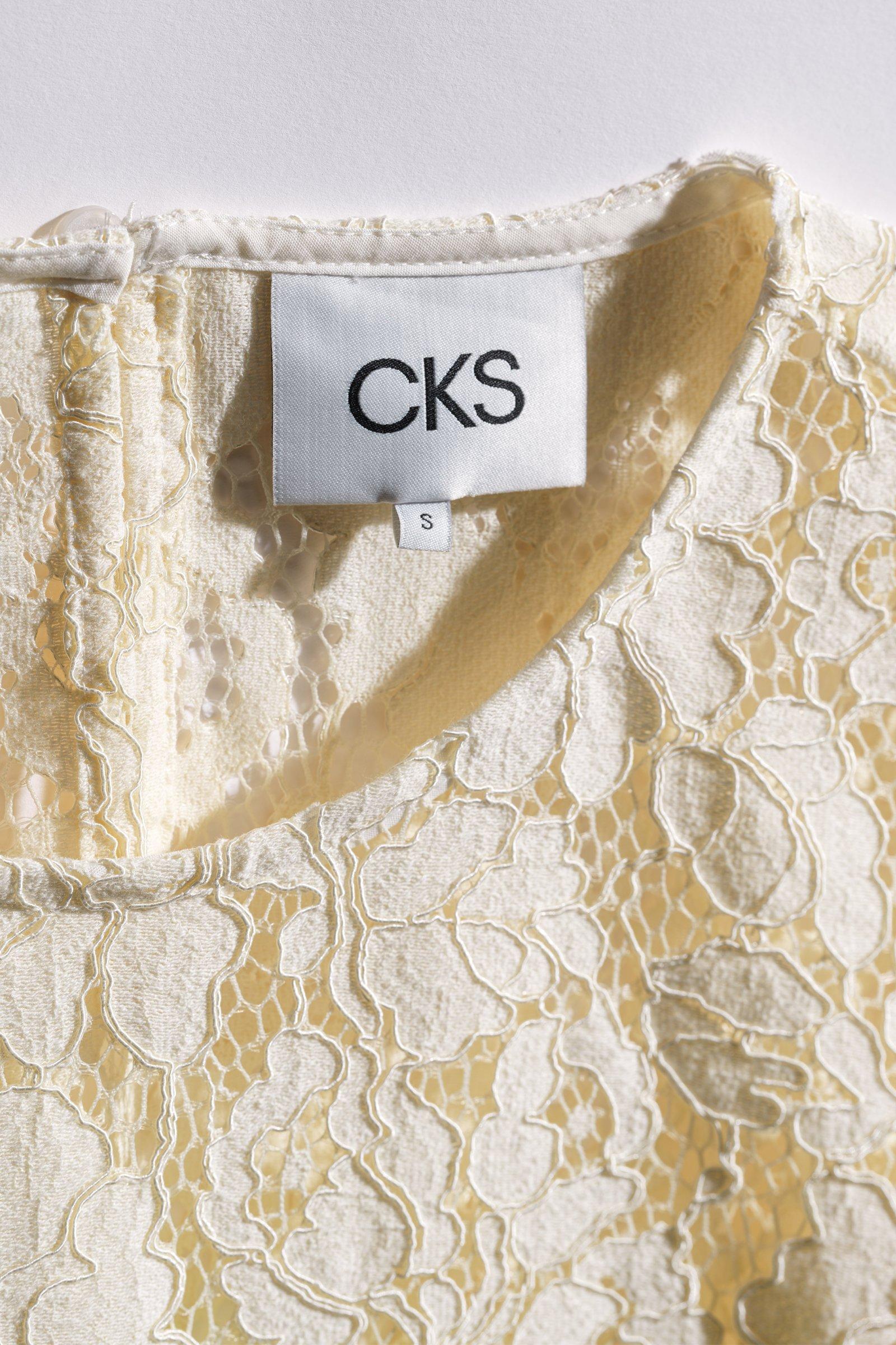 CKS - TIRIANO - t-shirt &agrave; manches courtes - blanc