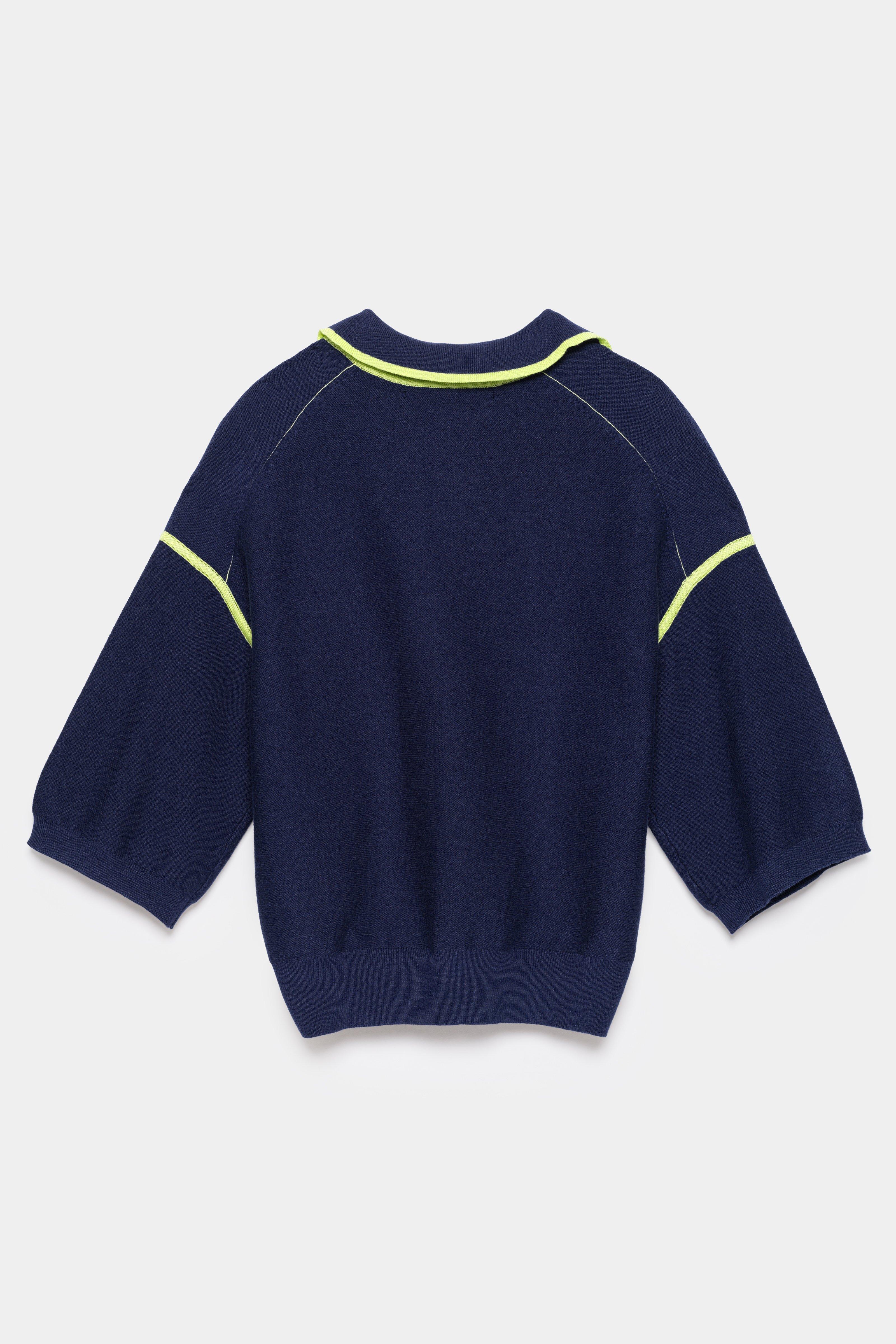 CKS - POPPER - trui - donkerblauw