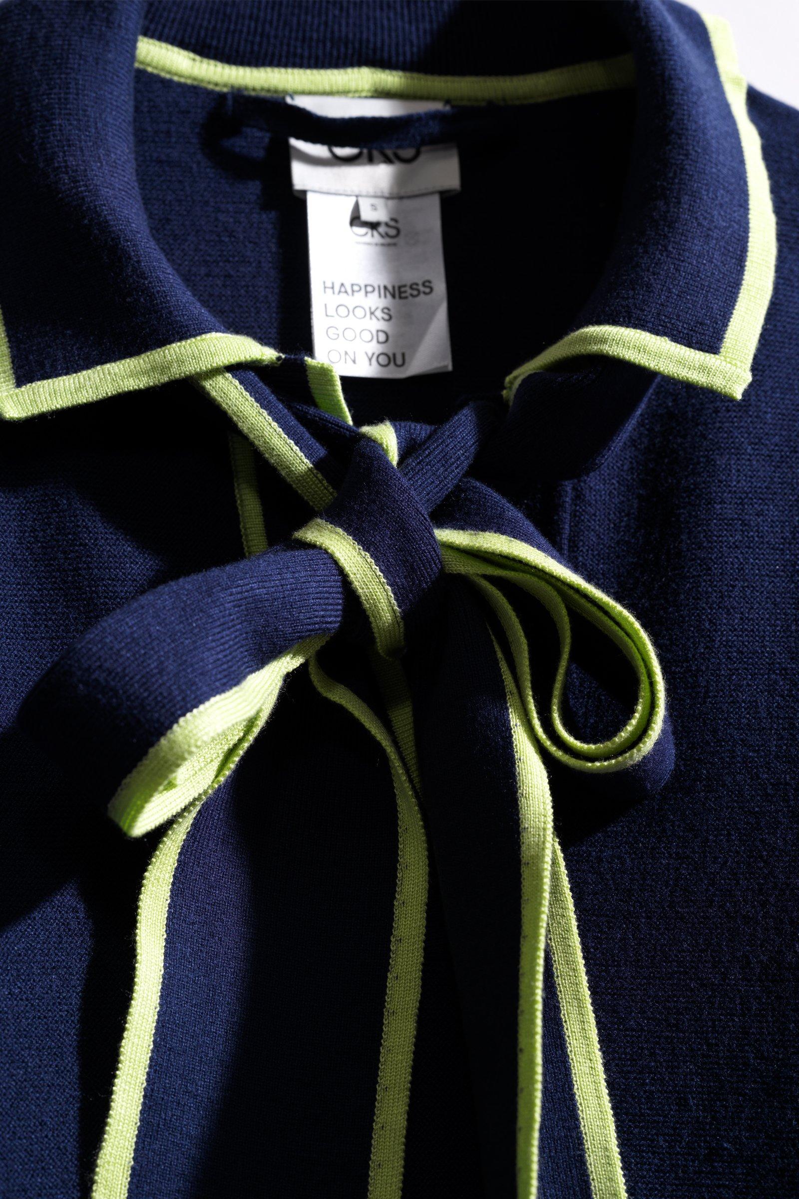 CKS - POPPER - trui - donkerblauw