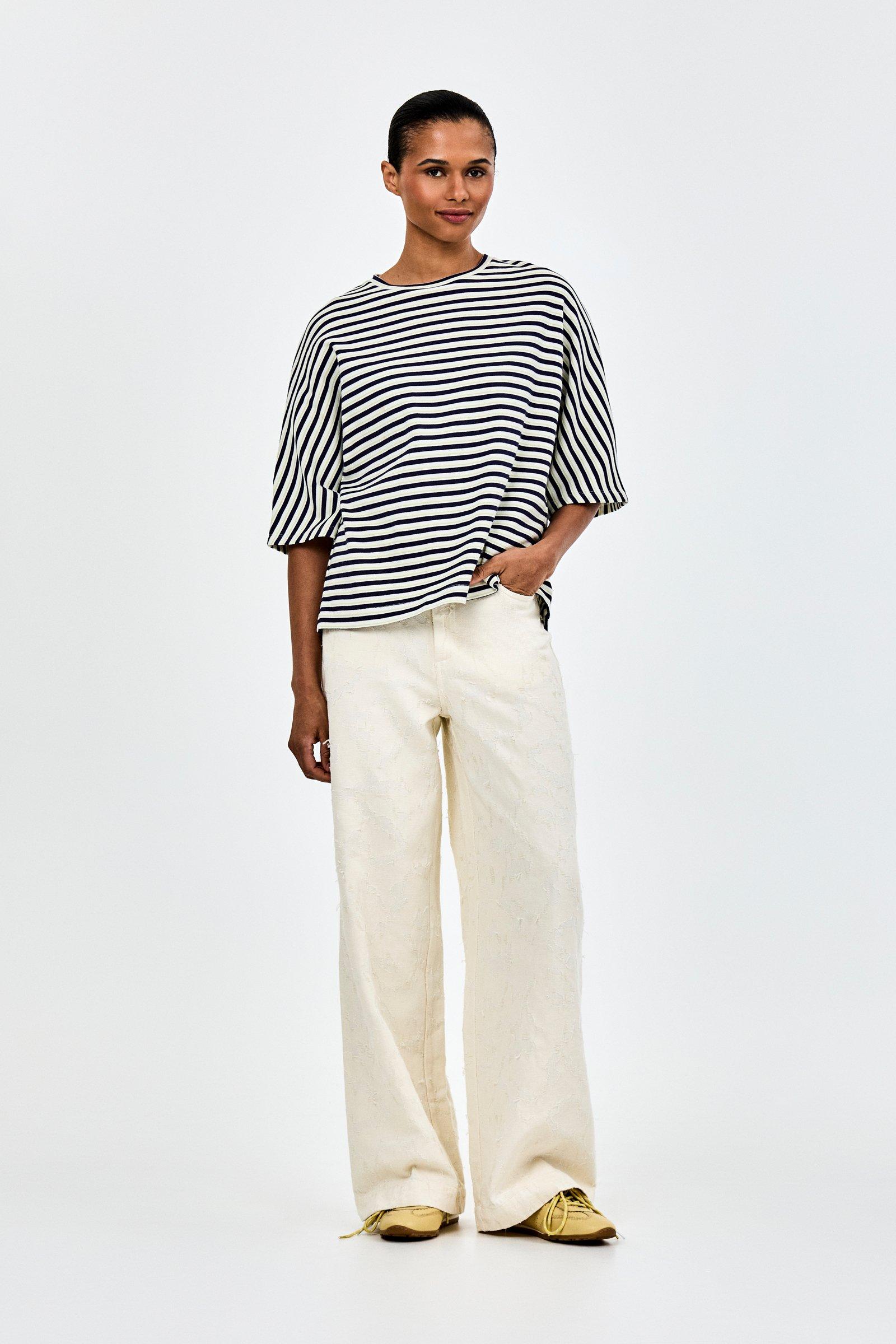 CKS - TIAMA - T-Shirt Kurzarm - Dunkelblau