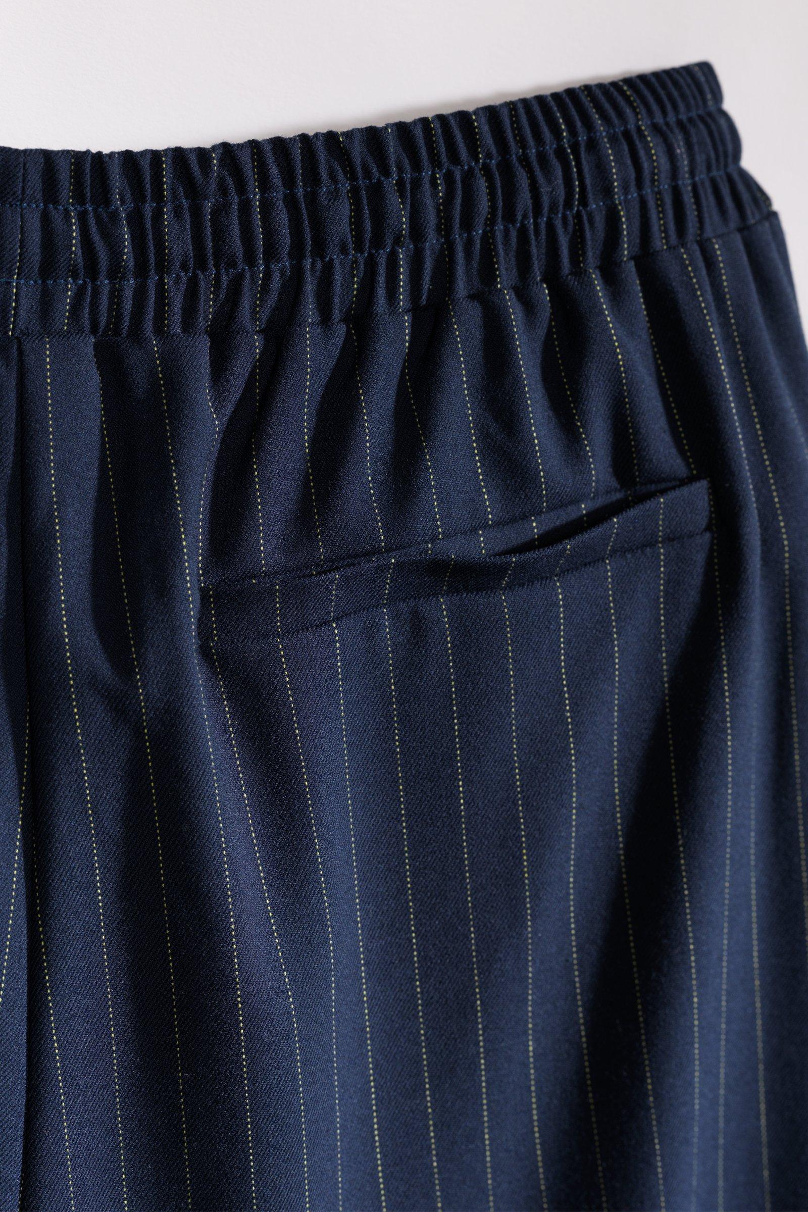 CKS - TOBISA - pantalon long - bleu fonc&eacute;