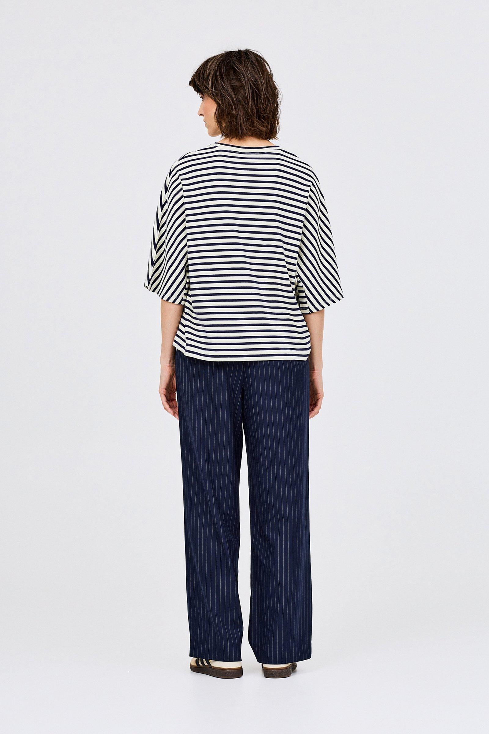 CKS - TOBISA - lange broek - donkerblauw