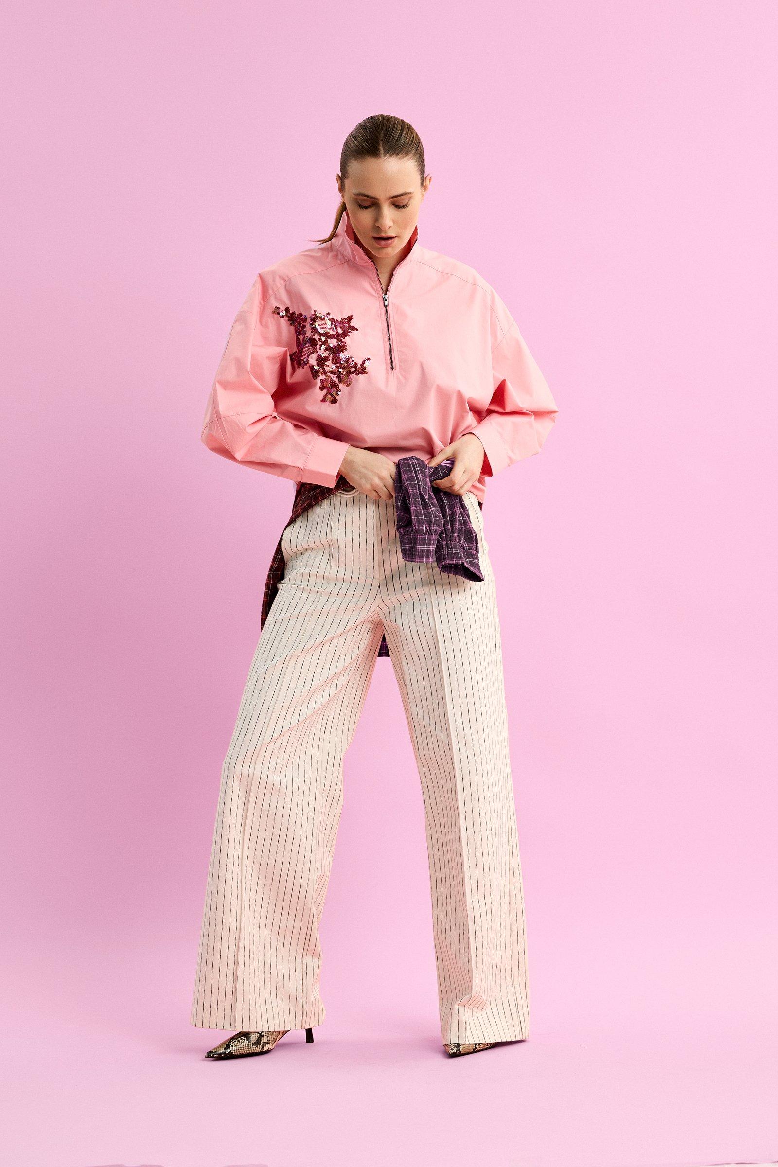 CKS - BLISS - lange broek - lichtbeige