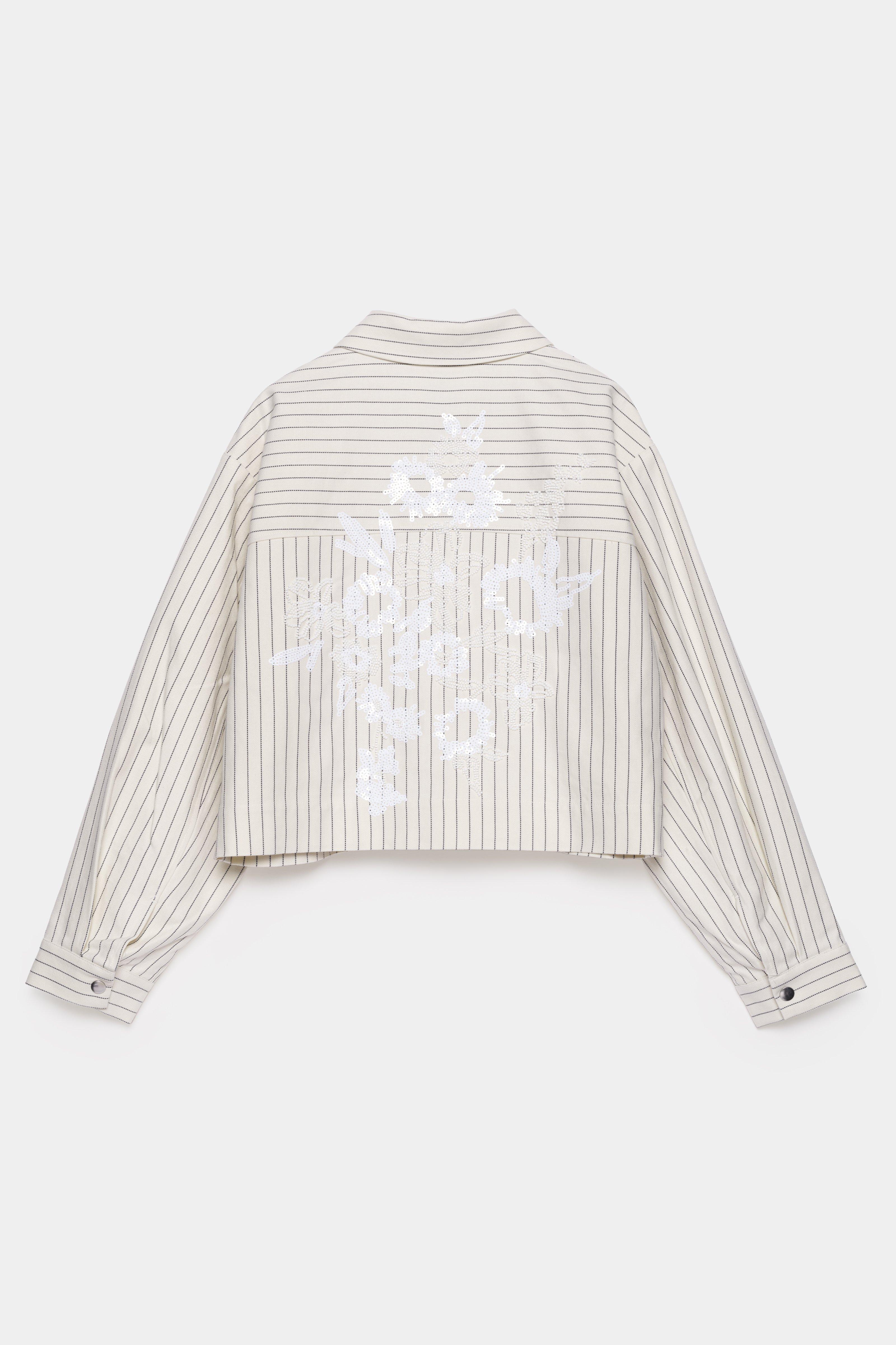 CKS - CODALA - korte jas - lichtbeige