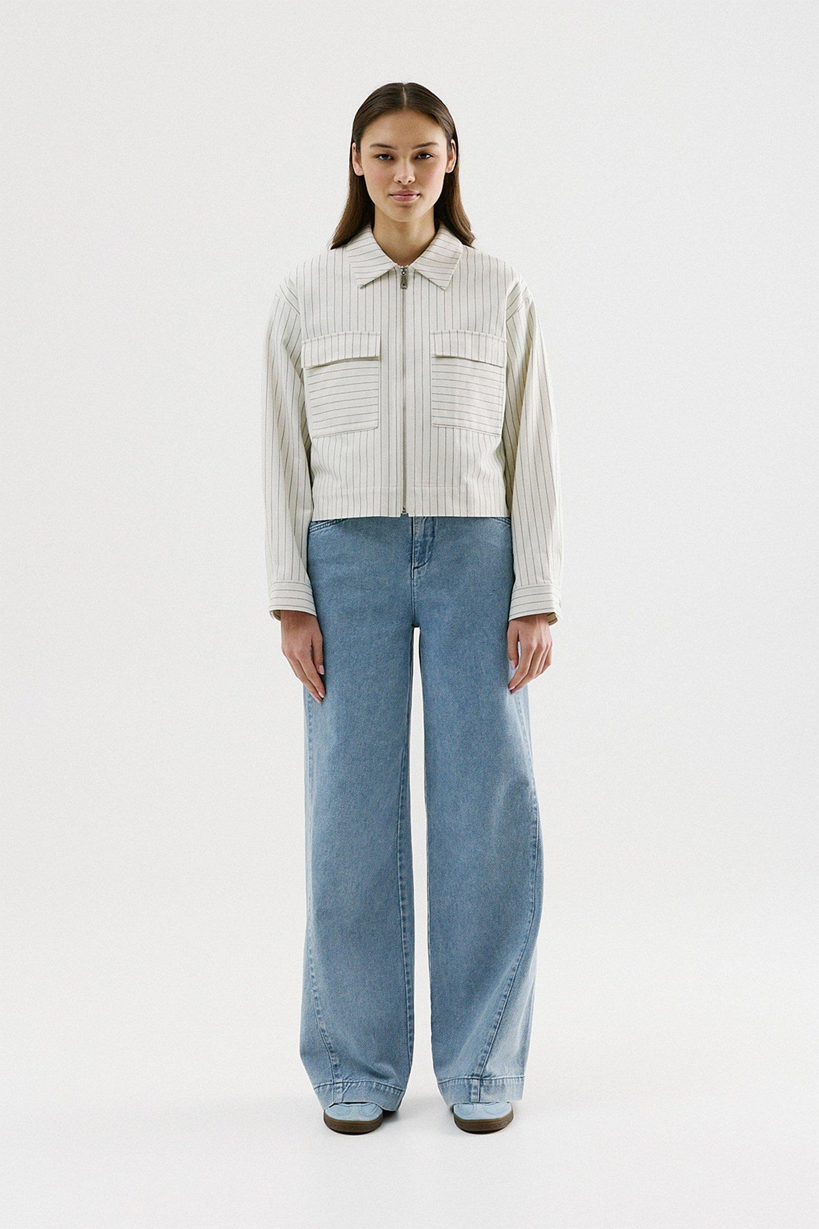 CKS - CODALA - veste courte - beige clair