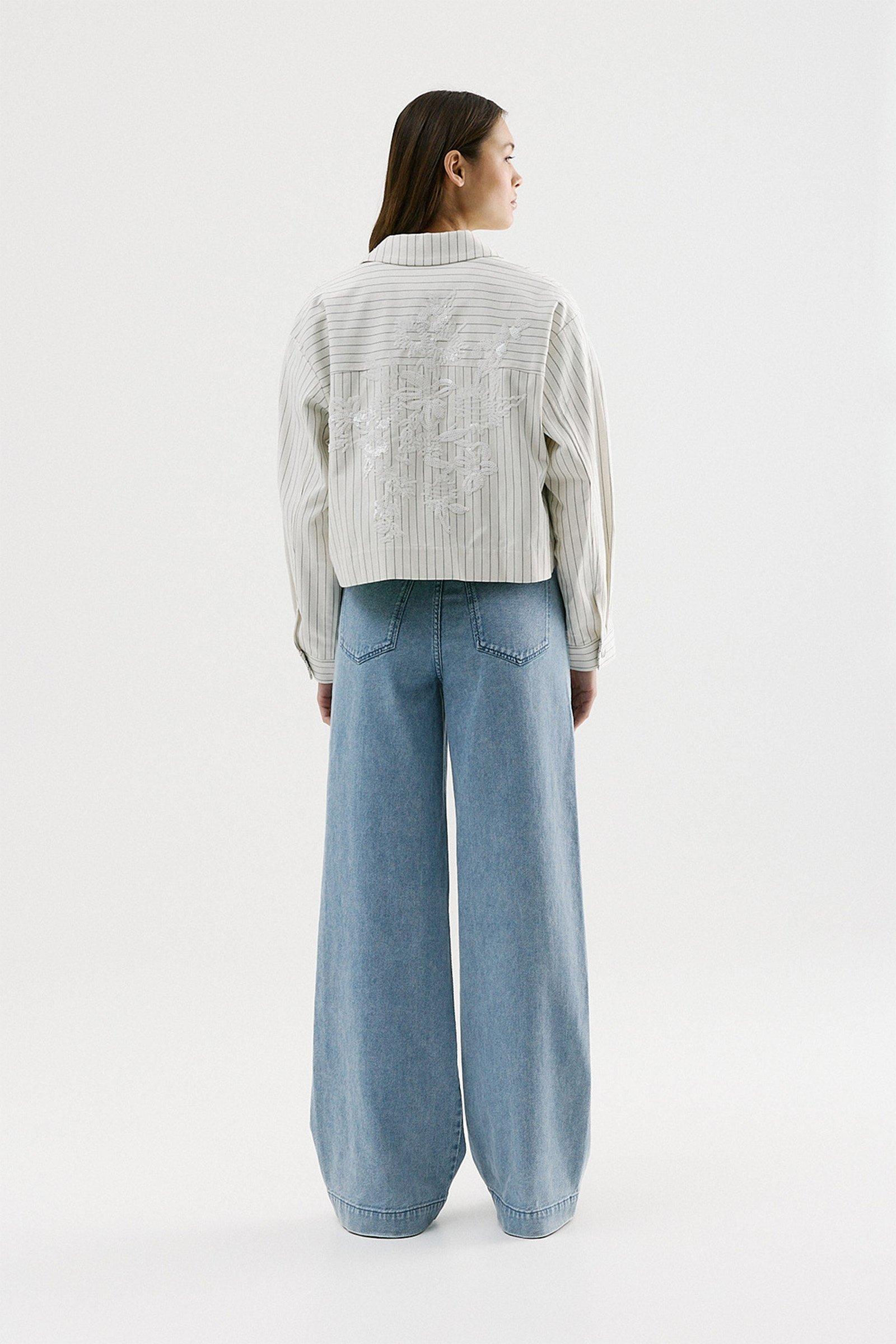 CKS - CODALA - korte jas - lichtbeige