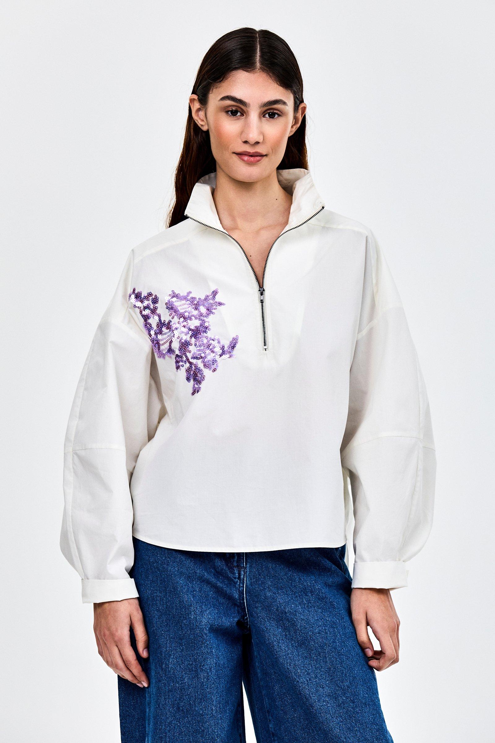 CKS - SILVA - blouse long sleeves - white