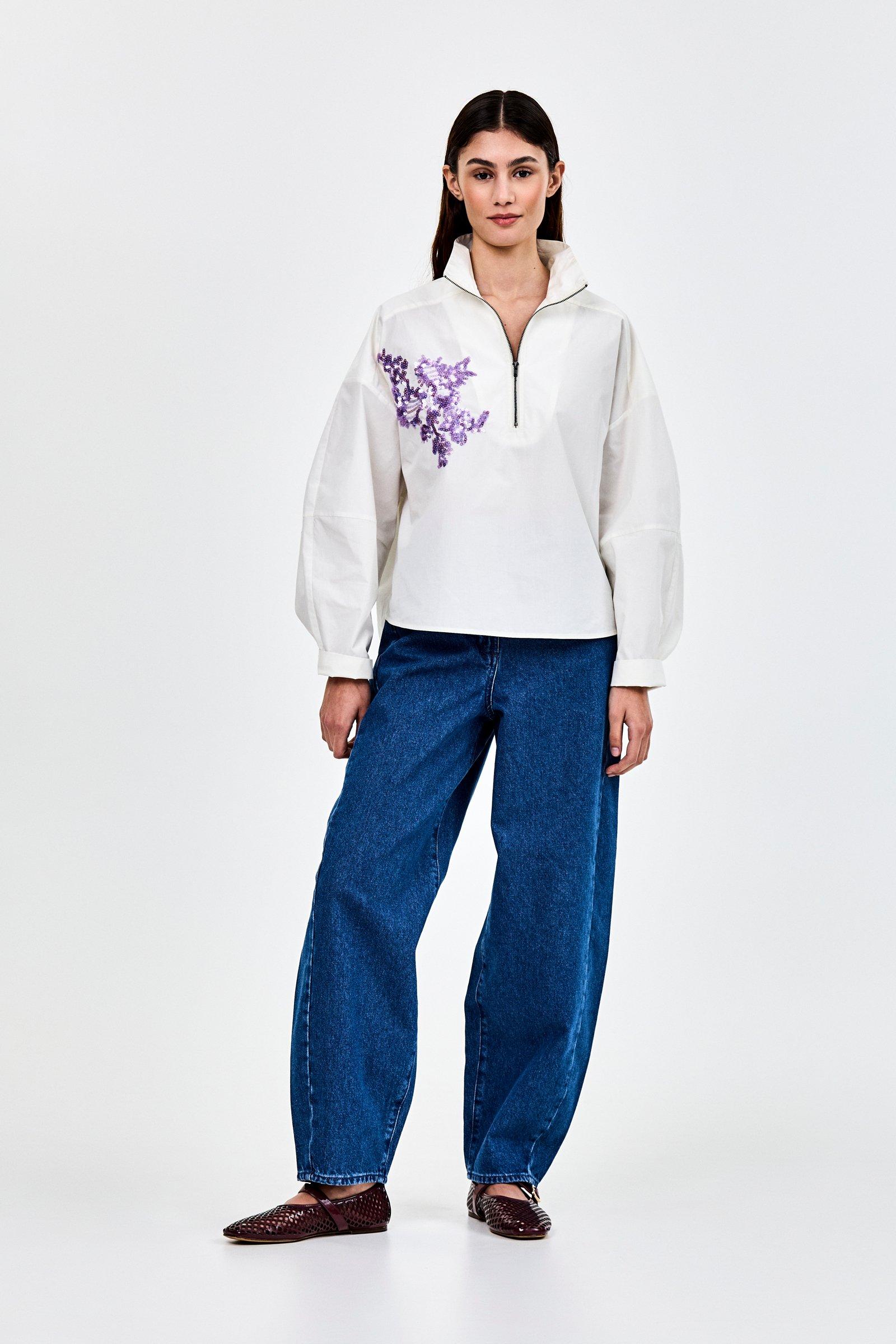 CKS - SILVA - blouse long sleeves - white