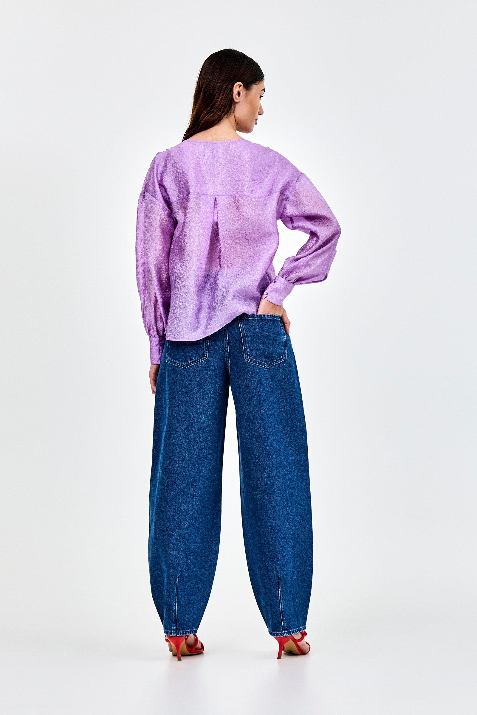 CKS - SOVIS - blouse long sleeves - lila