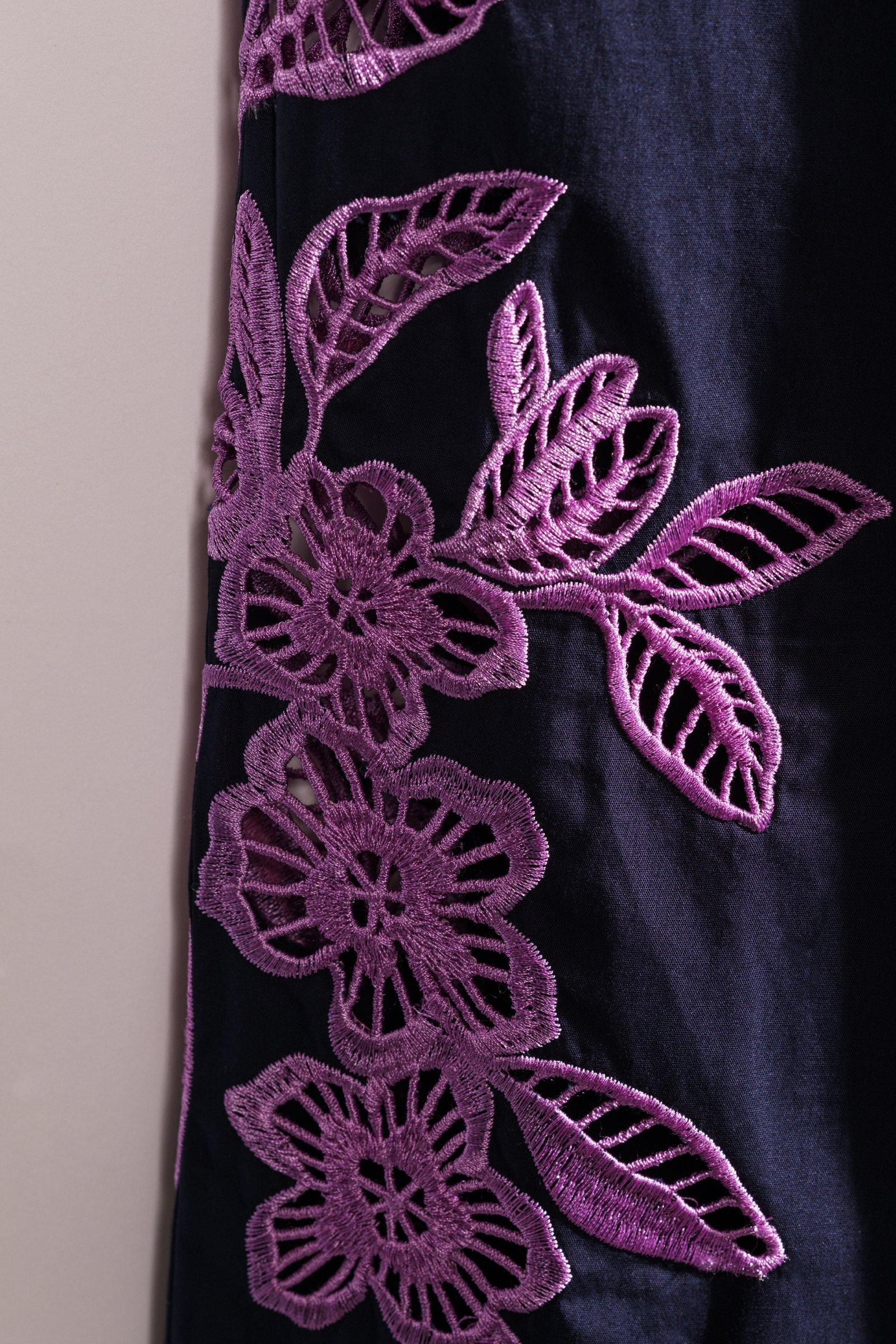 CKS - TOBYWIDE - pantalon long - bleu fonc&eacute;