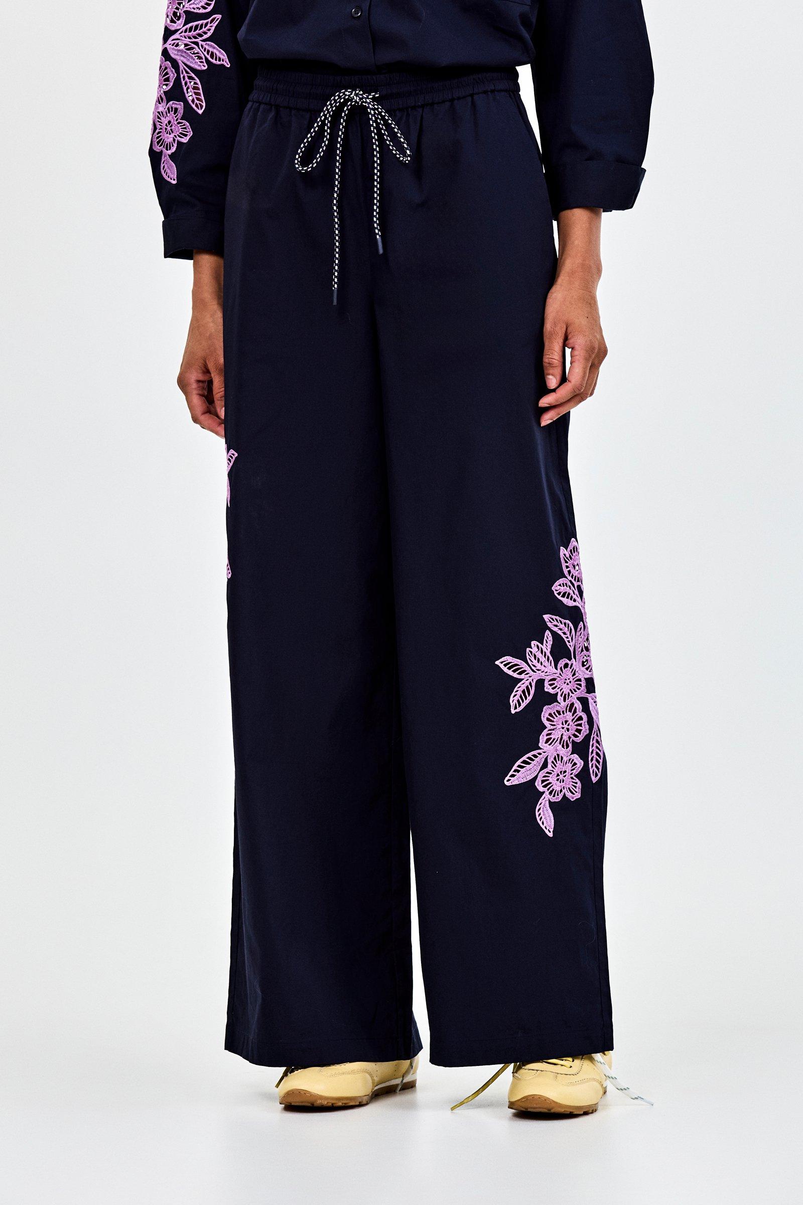 CKS - TOBYWIDE - Lange Hose - Dunkelblau