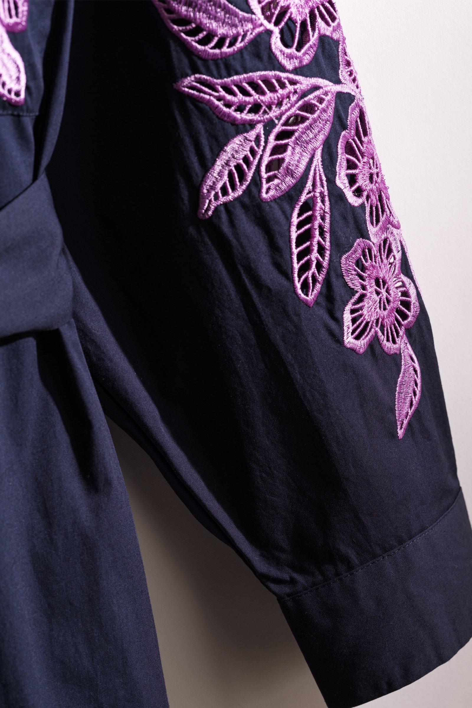 CKS - DANTO - robe longue - bleu fonc&eacute;