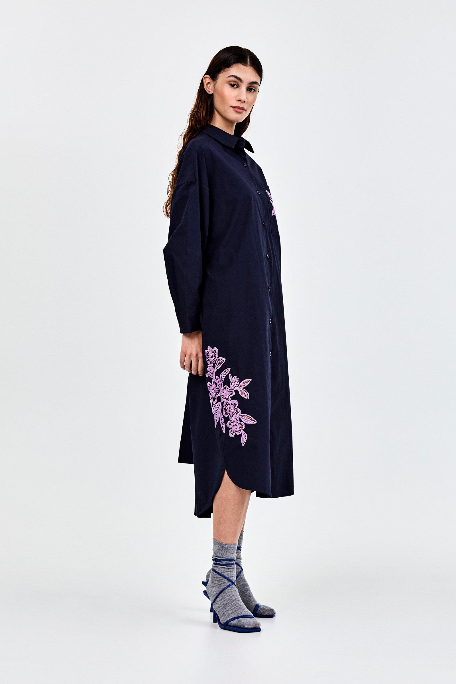 CKS - DANTO - long dress - dark blue