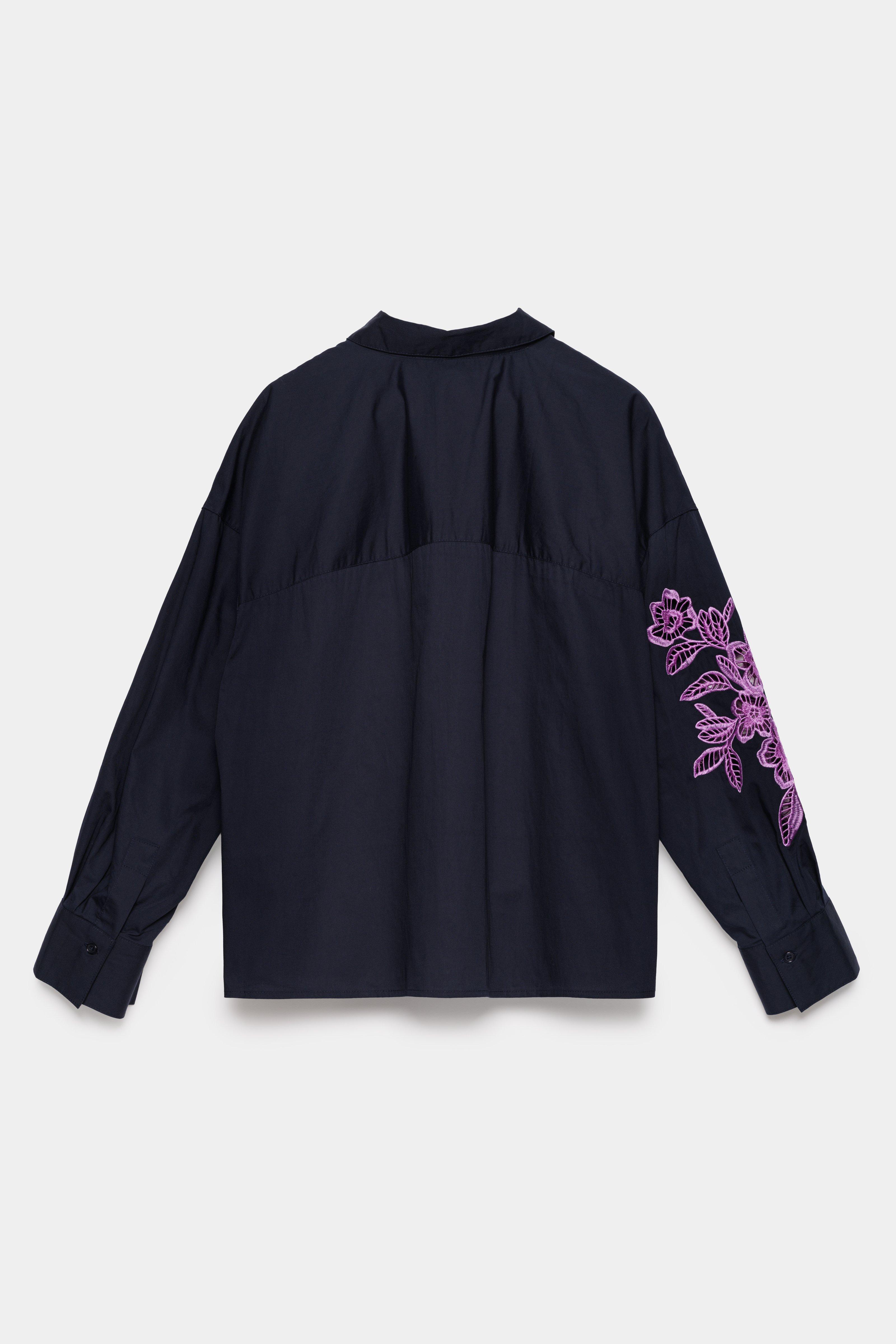CKS - STANDA - blouse long sleeves - dark blue