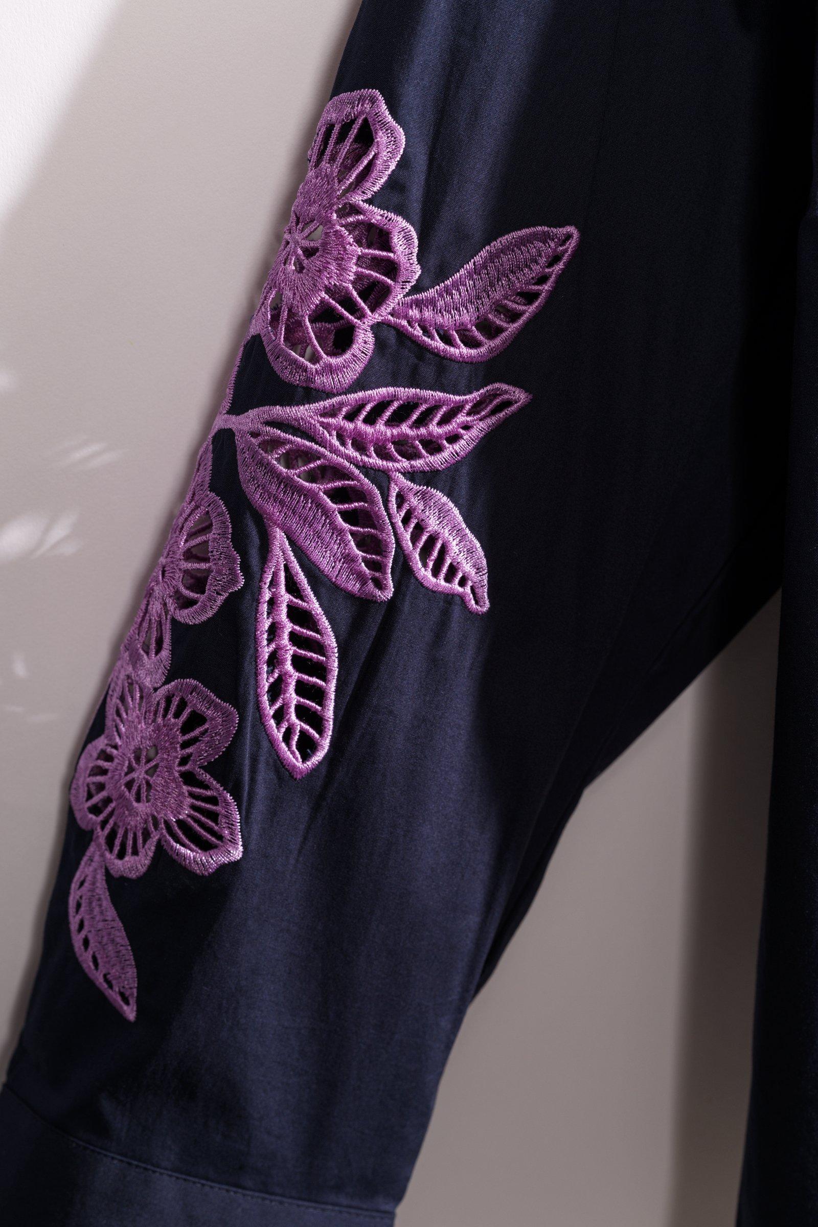 CKS - STANDA - blouse long sleeves - dark blue