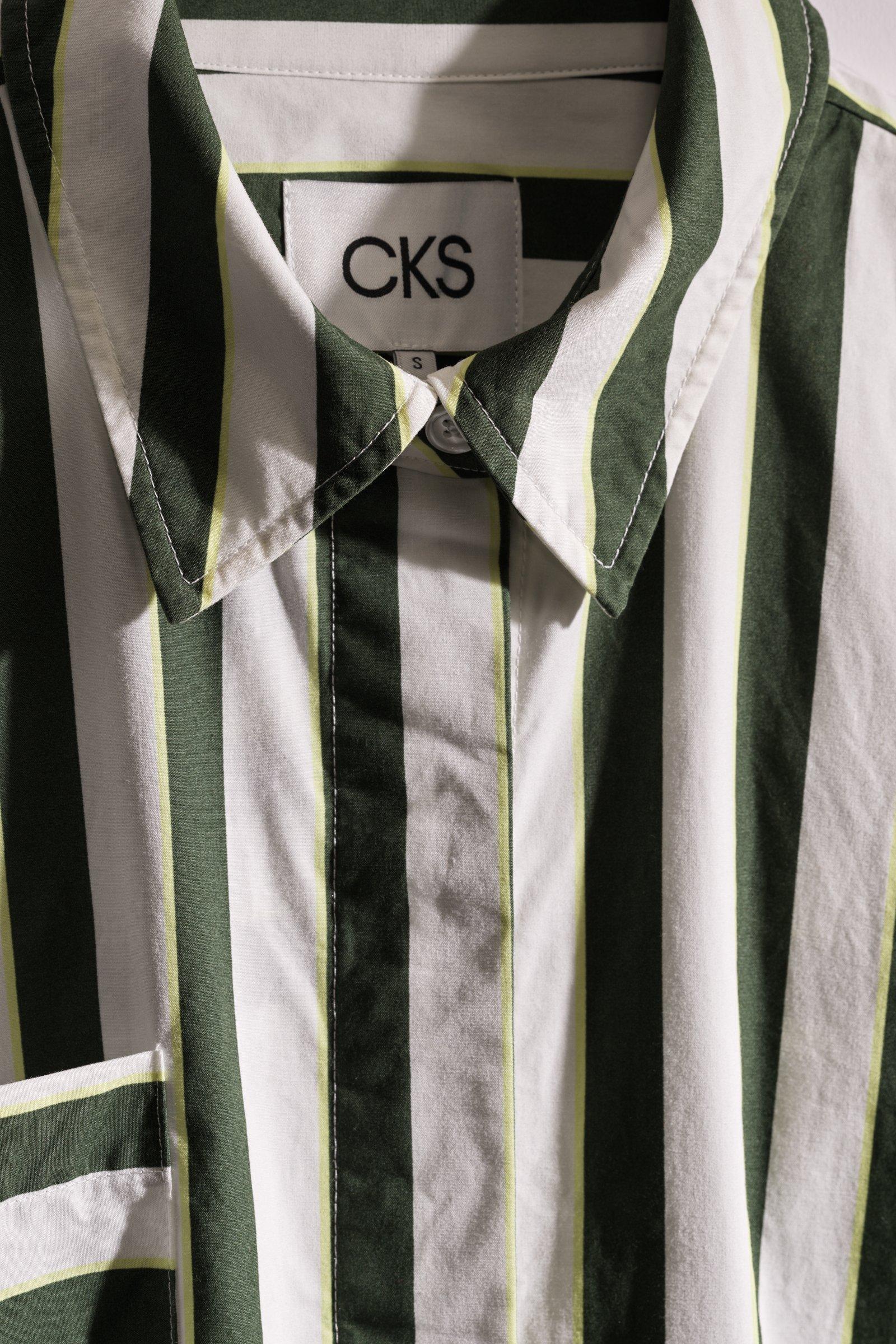 CKS - DALIAN - short dress - dark green