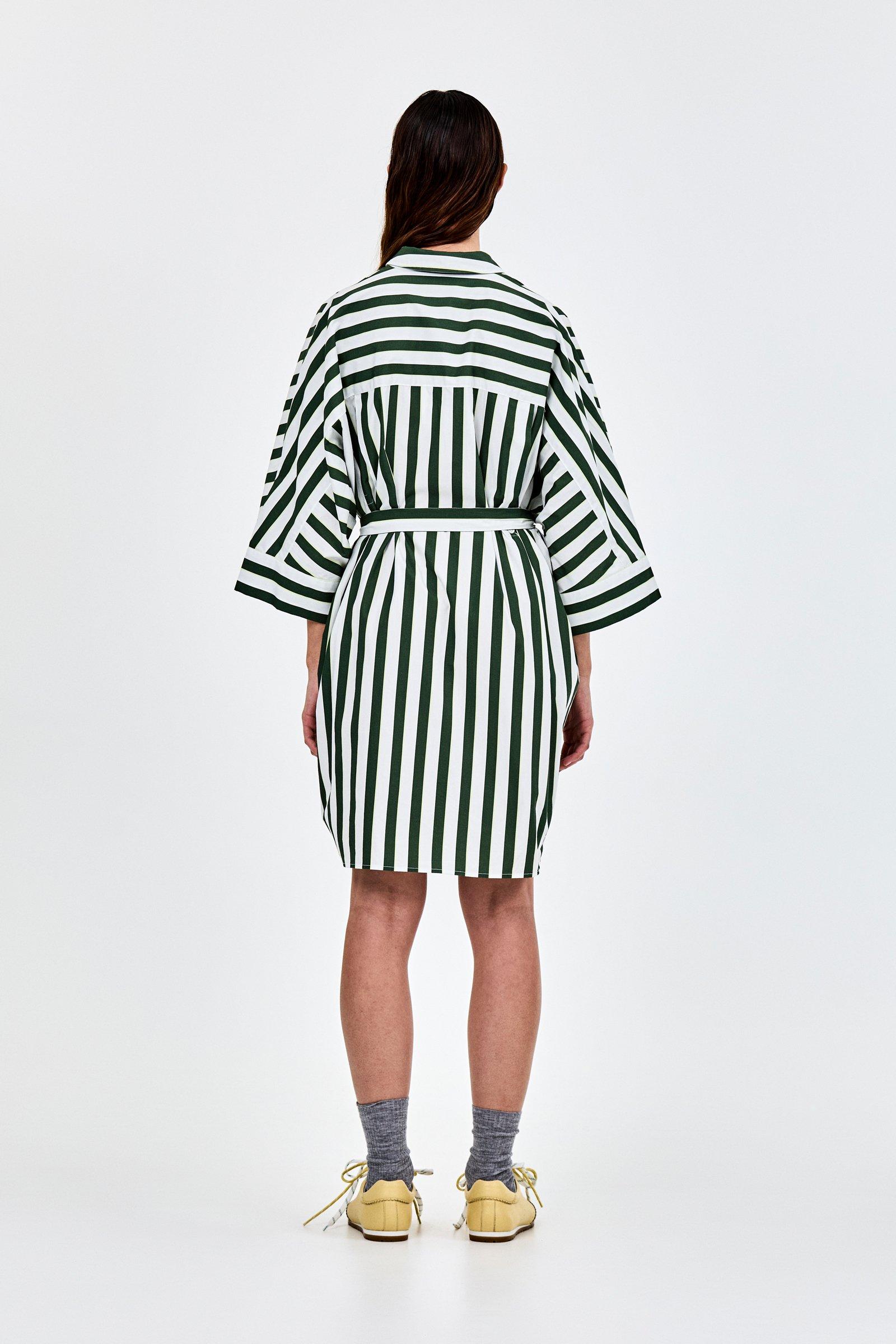 CKS - DALIAN - Kurzes Kleid - Dunkelgr&uuml;n