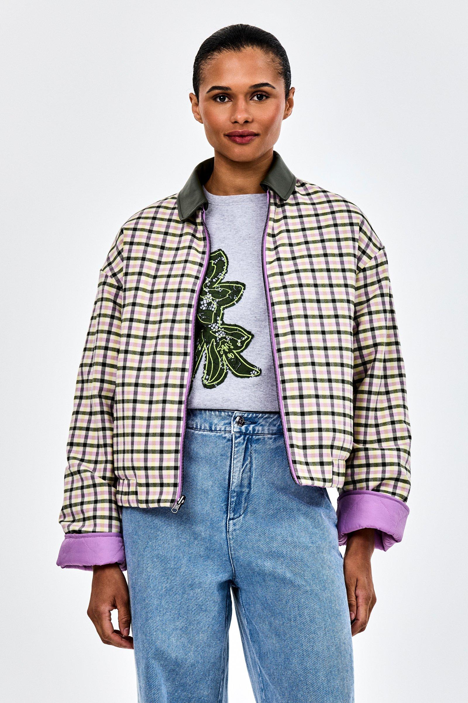 CKS - COCOA - veste courte - lilas