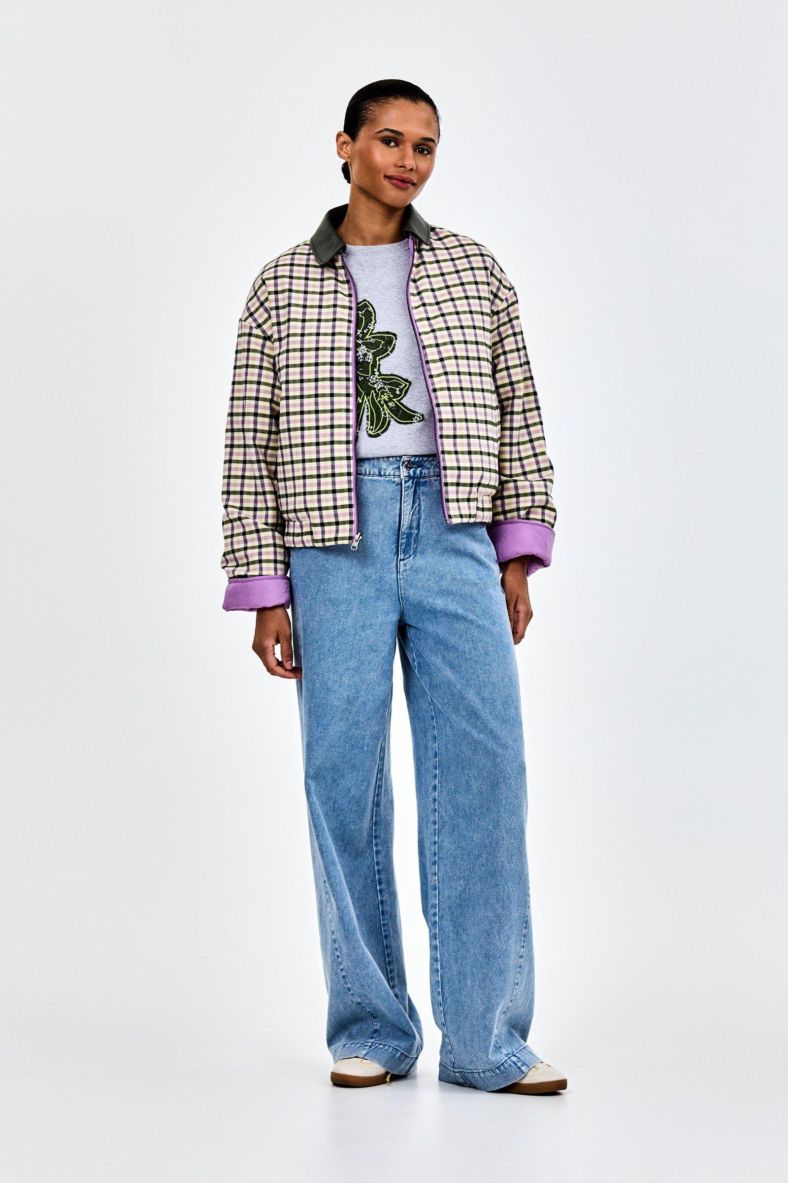 CKS - COCOA - veste courte - lilas