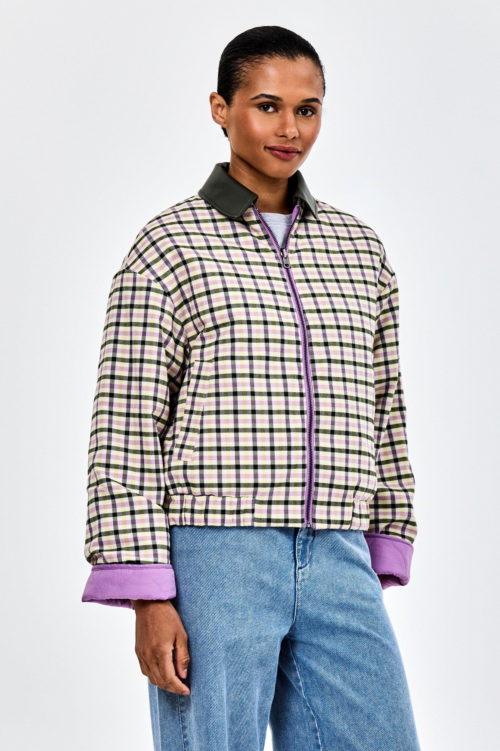 CKS - COCOA - short coat - lila