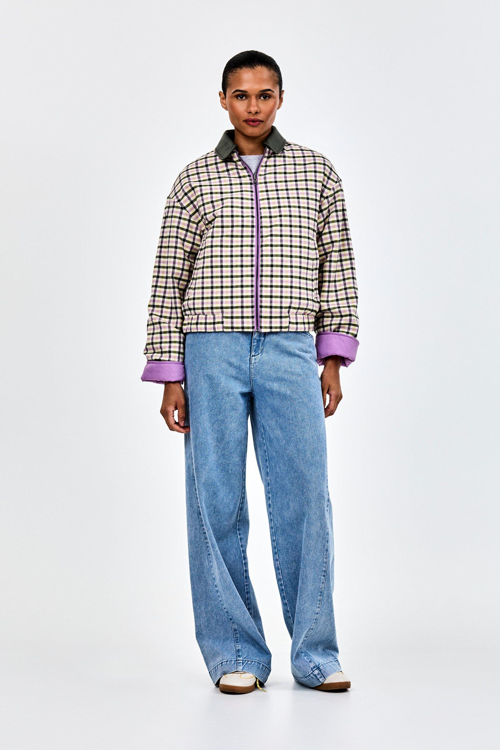 CKS - COCOA - veste courte - lilas