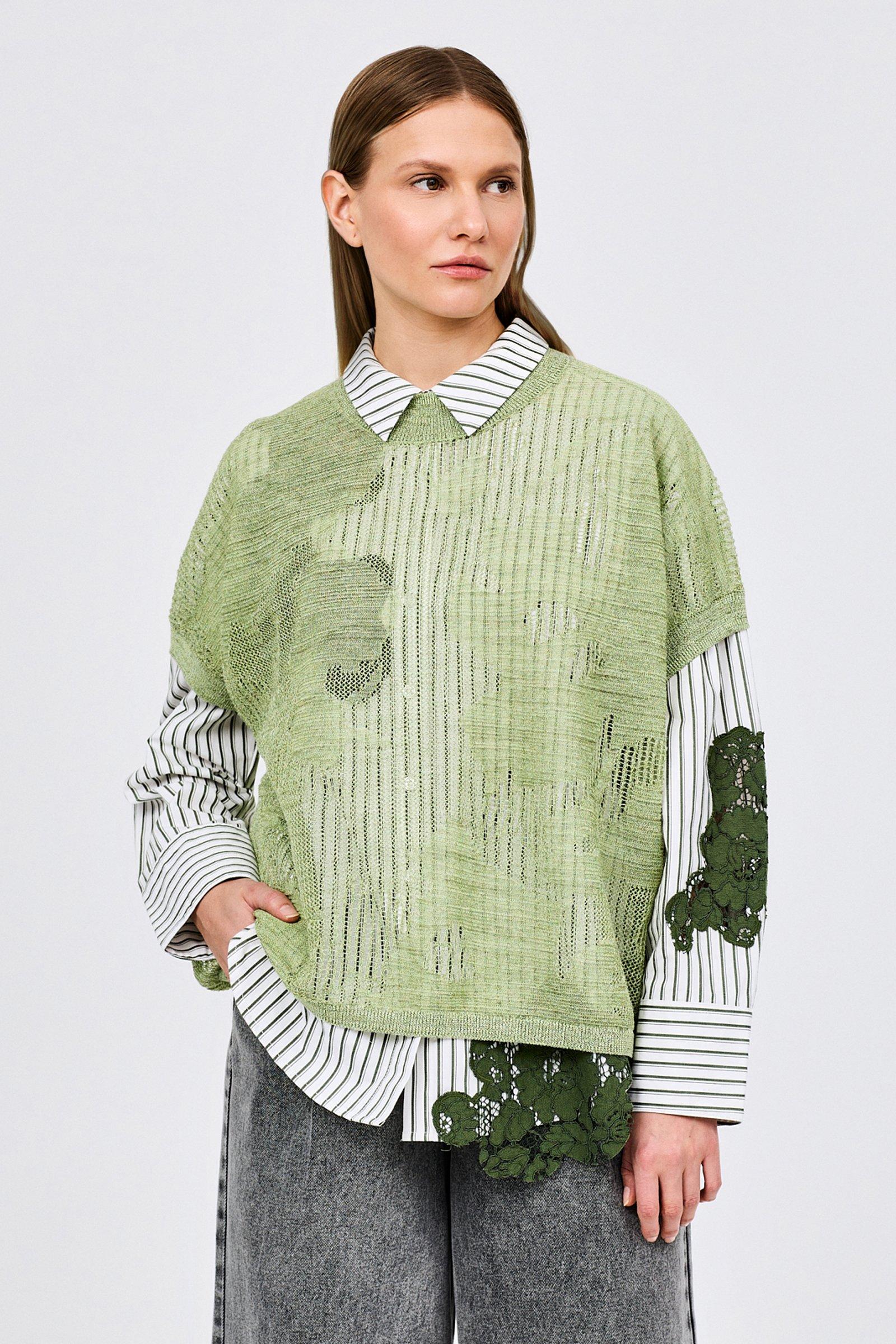 CKS - PRINCIPE - pullover - light green