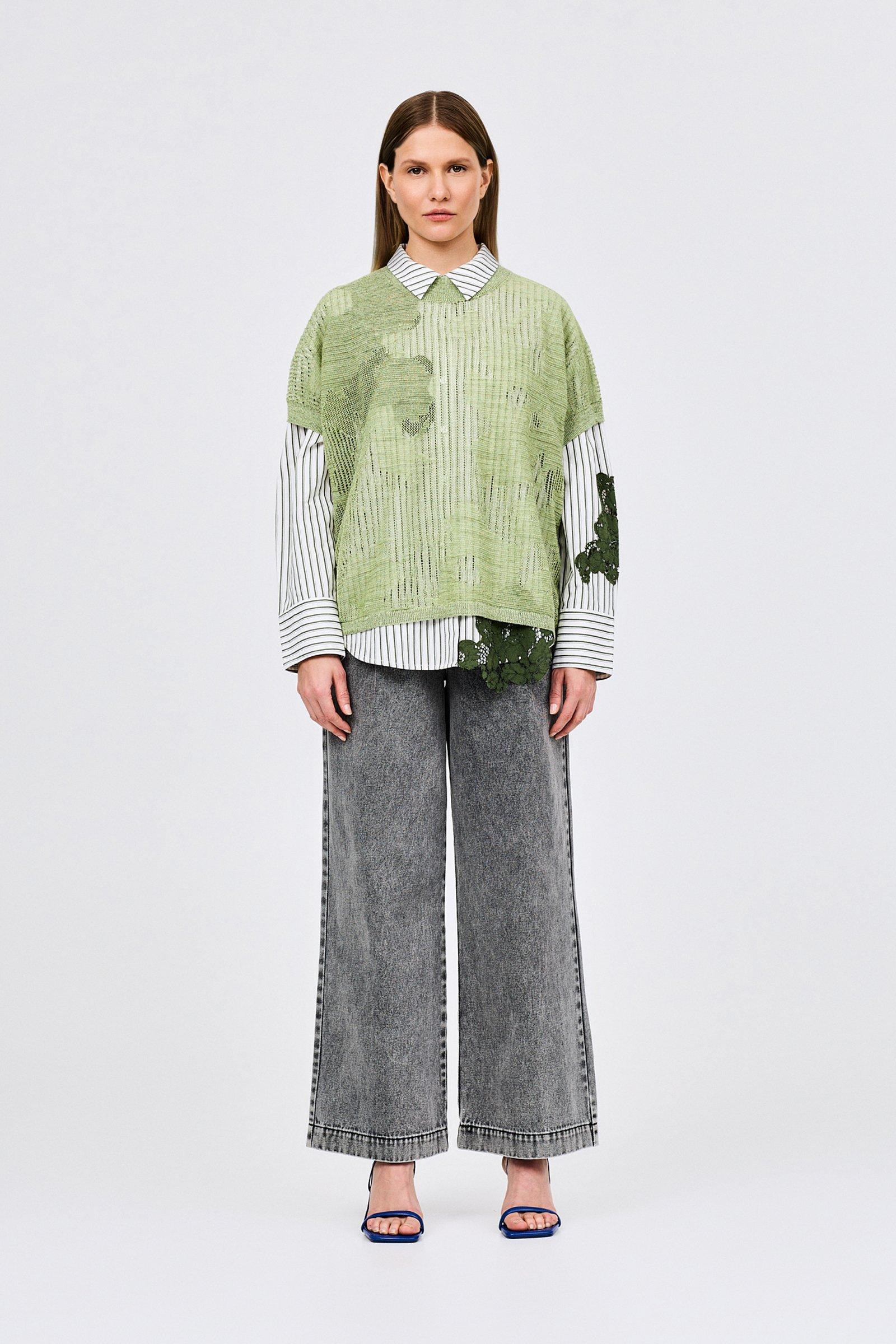 CKS - PRINCIPE - pullover - light green