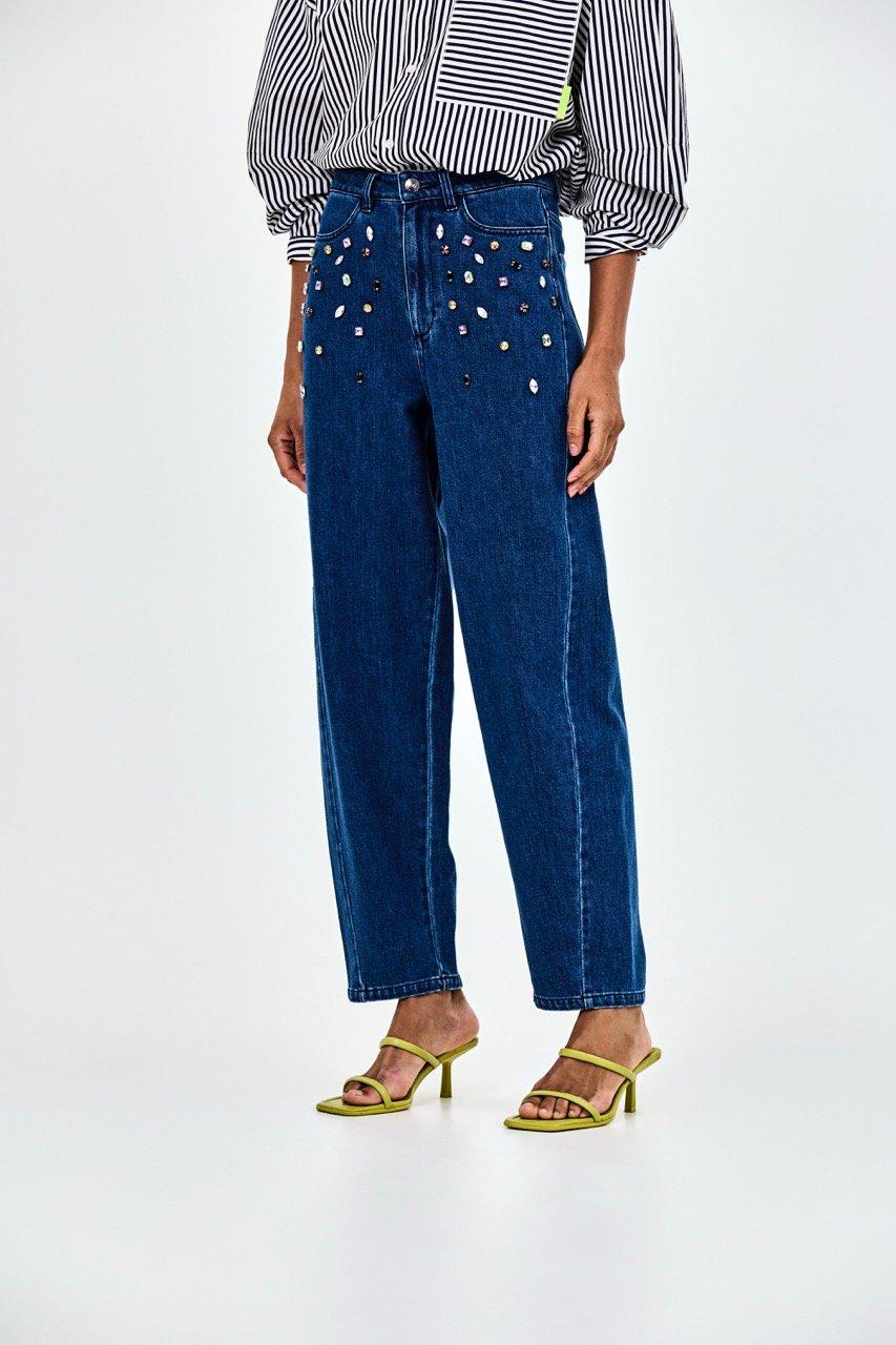 CKS - TIZZY - pantalon long - bleu