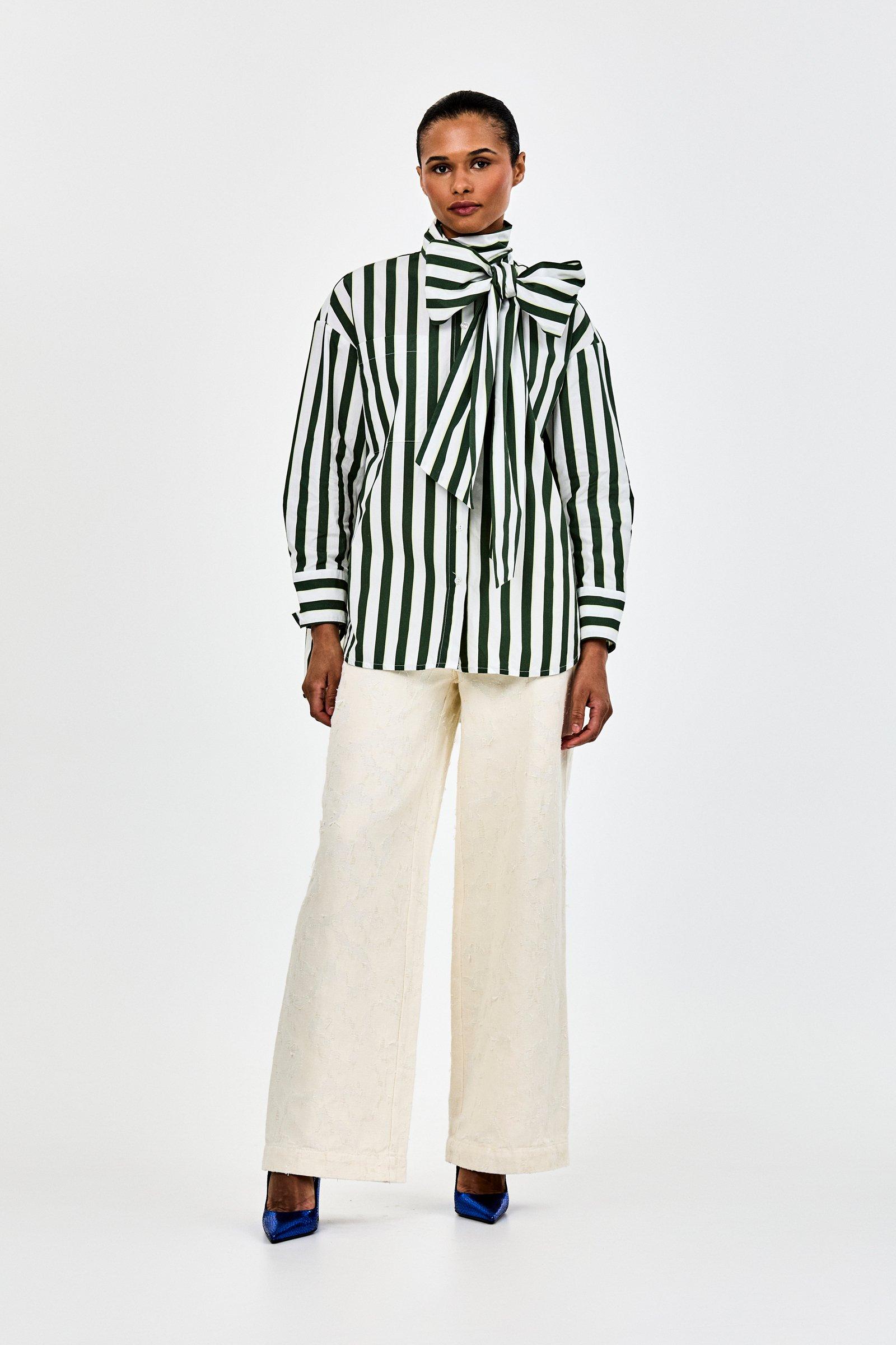 CKS - SASHA - blouse long sleeves - dark green