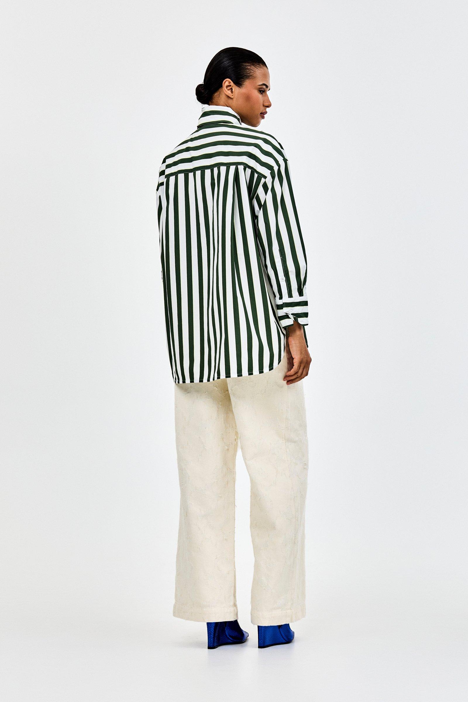 CKS - SASHA - blouse long sleeves - dark green