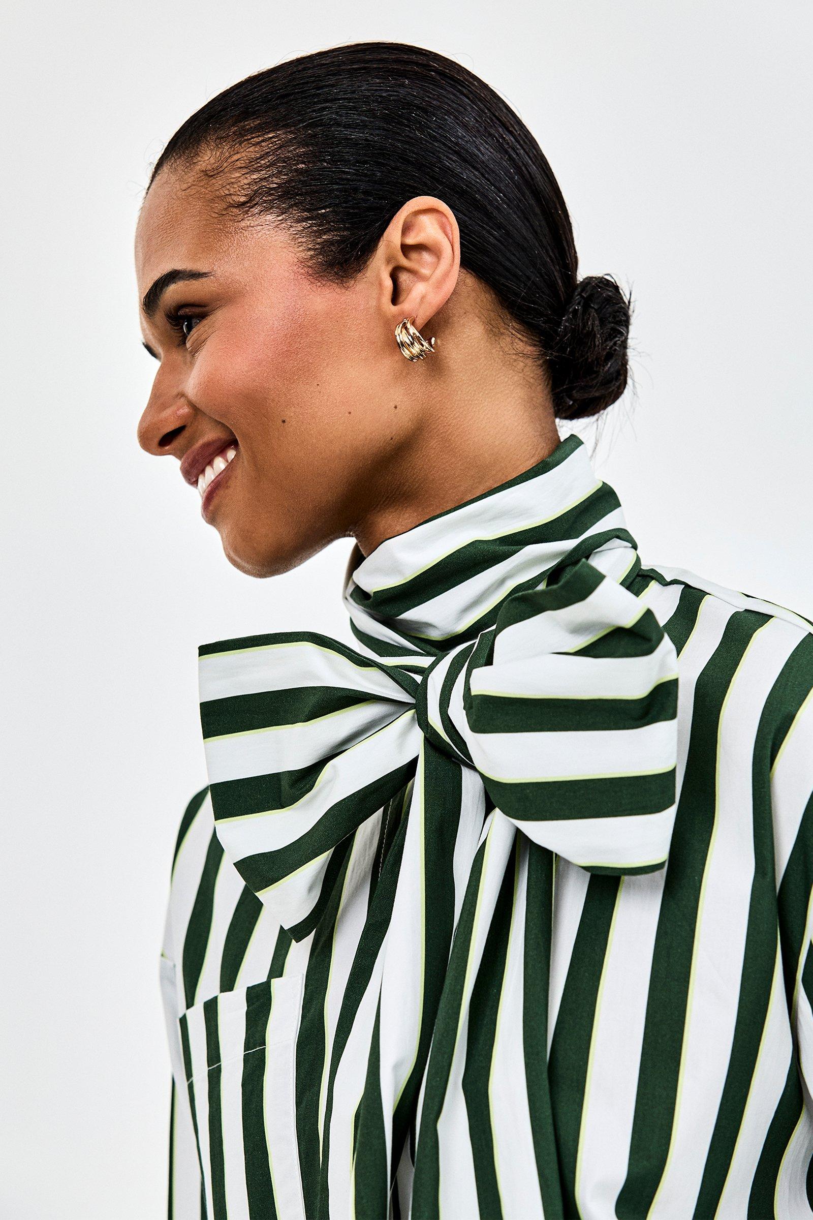 CKS - SASHA - blouse long sleeves - dark green