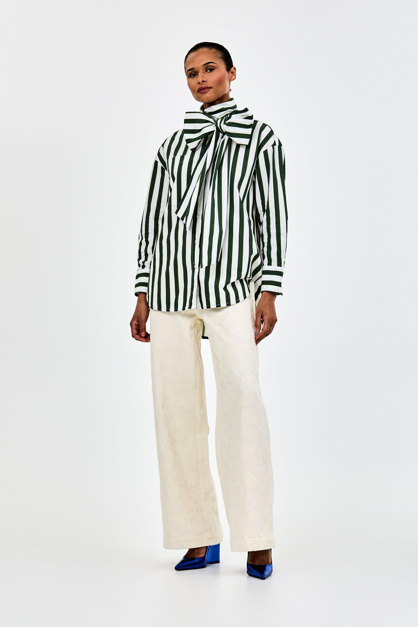 CKS - SASHA - blouse long sleeves - dark green