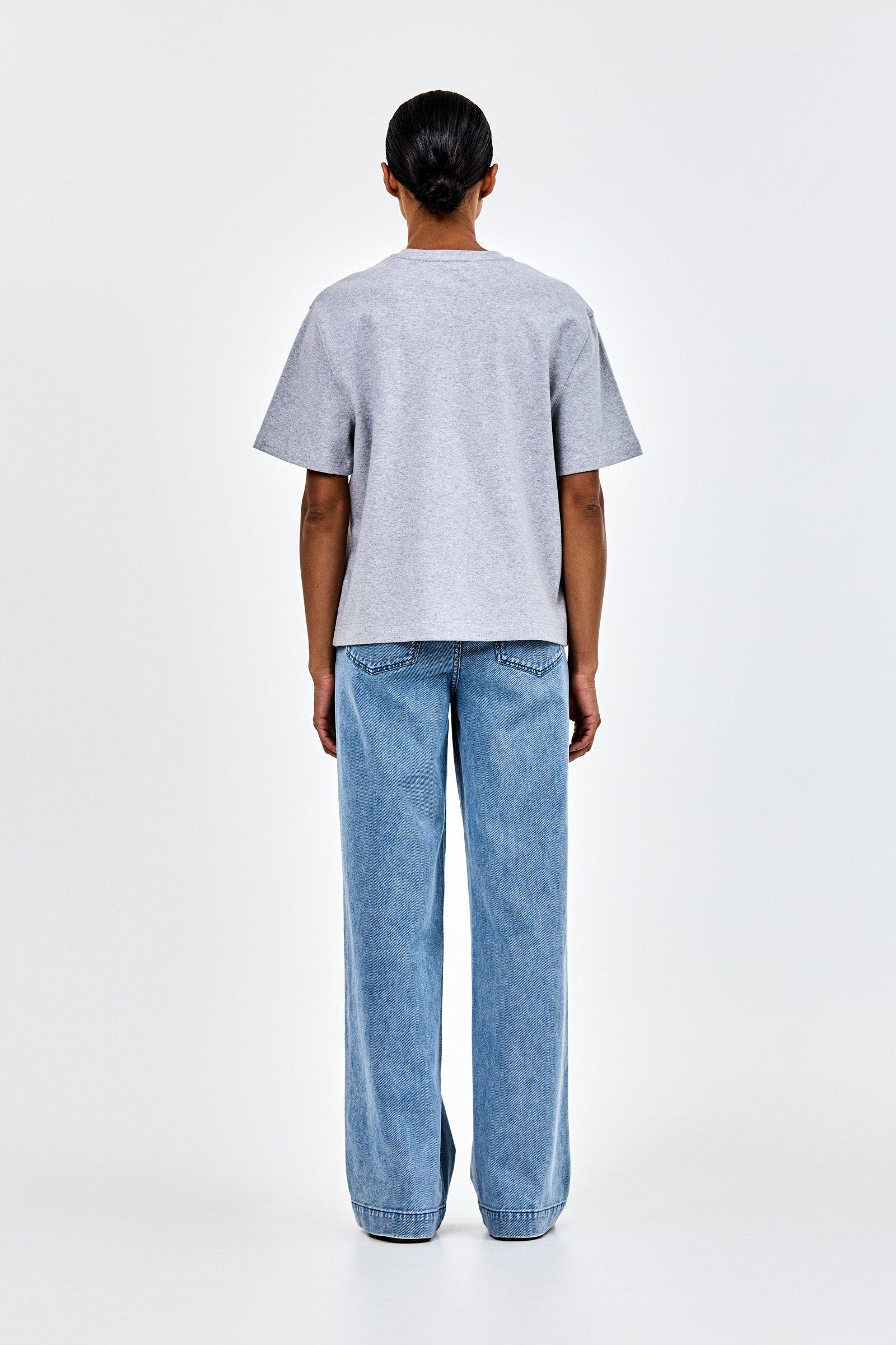 CKS - SARIA - T-Shirt Kurzarm - Grau