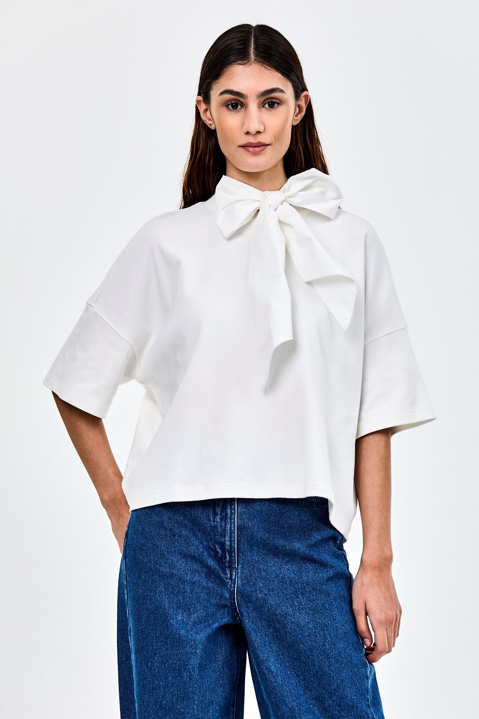 CKS - TIE - t-shirt &agrave; manches courtes - blanc