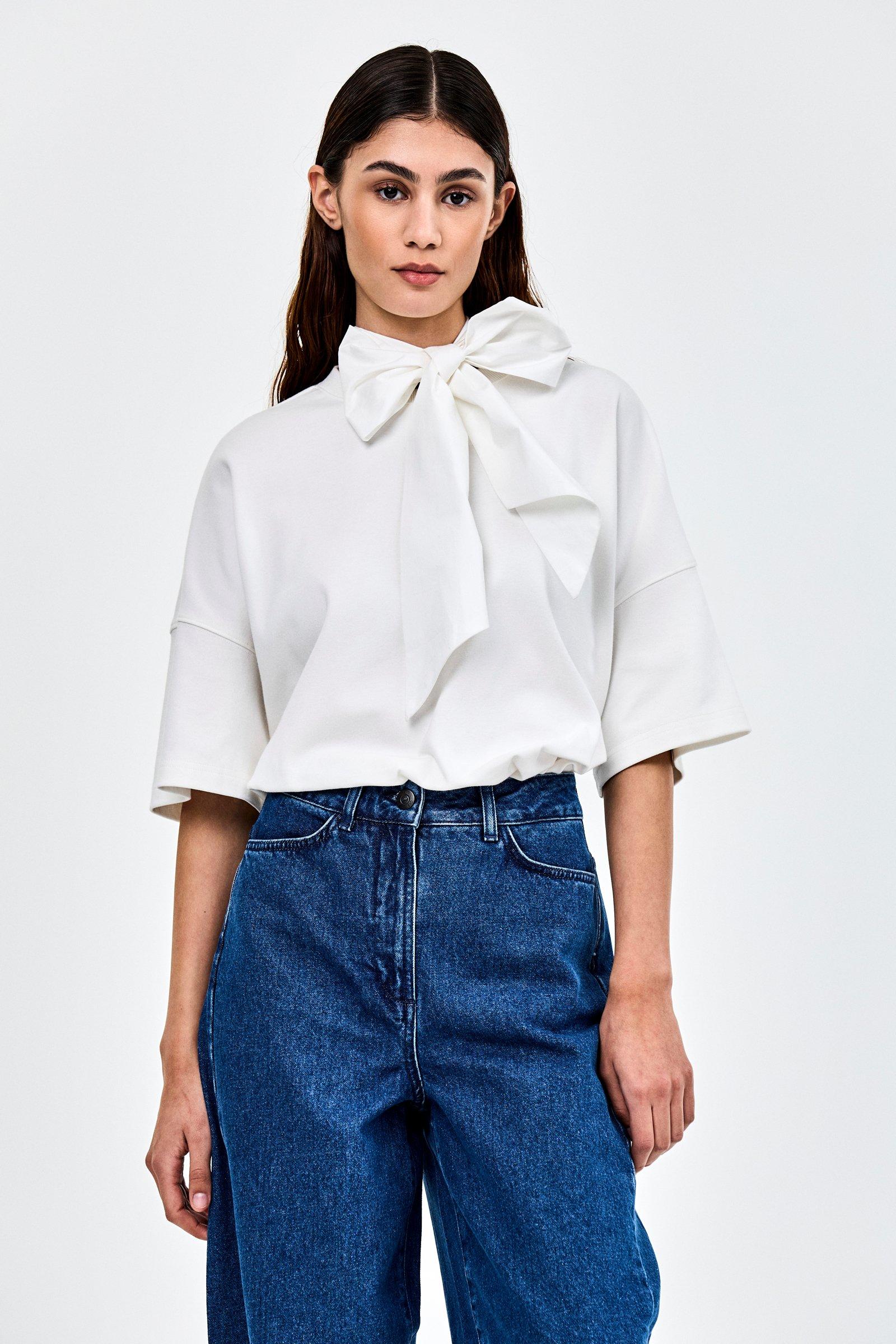 CKS - TIE - t-shirt short sleeves - white