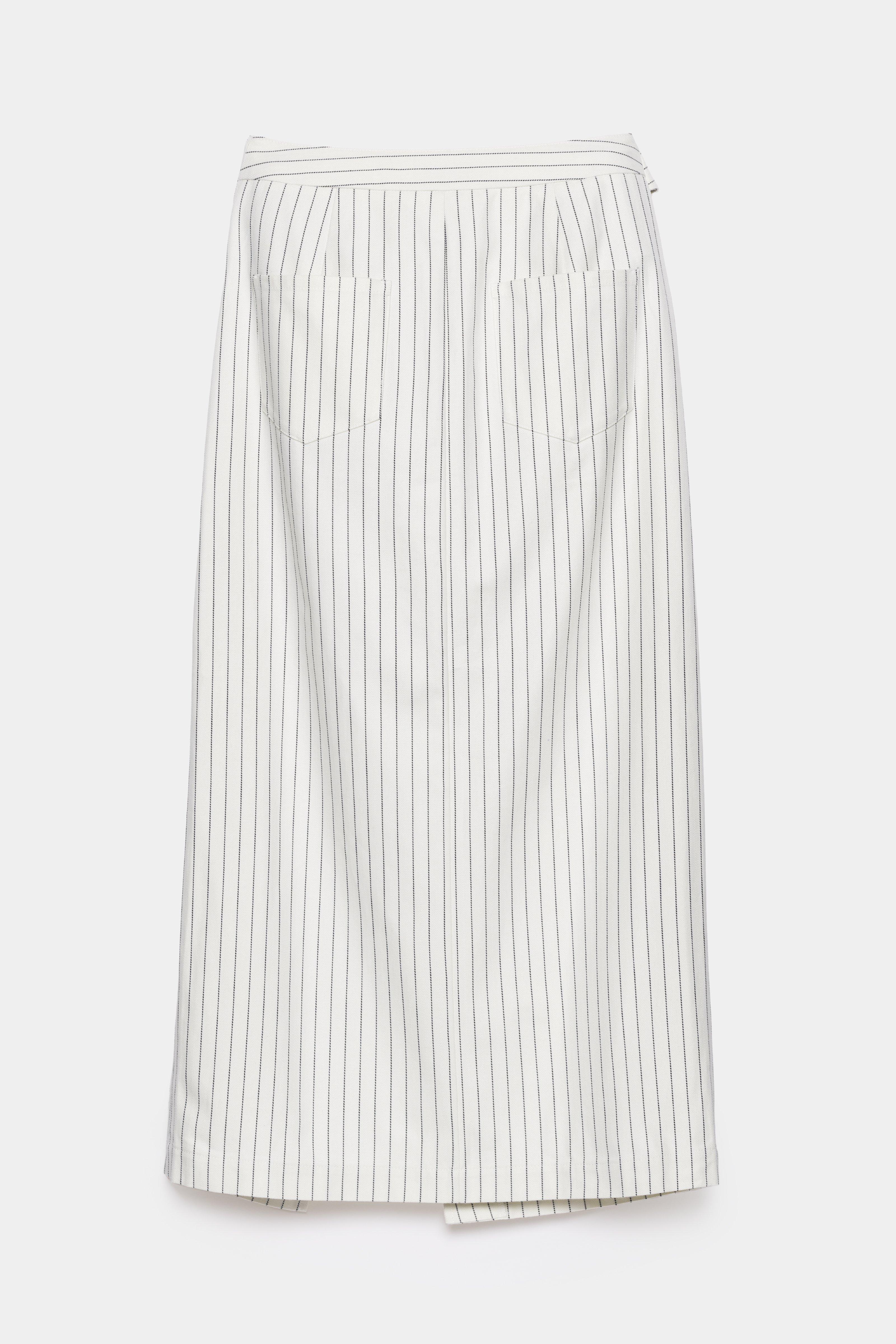 CKS - SKILLA - lange rok - lichtbeige