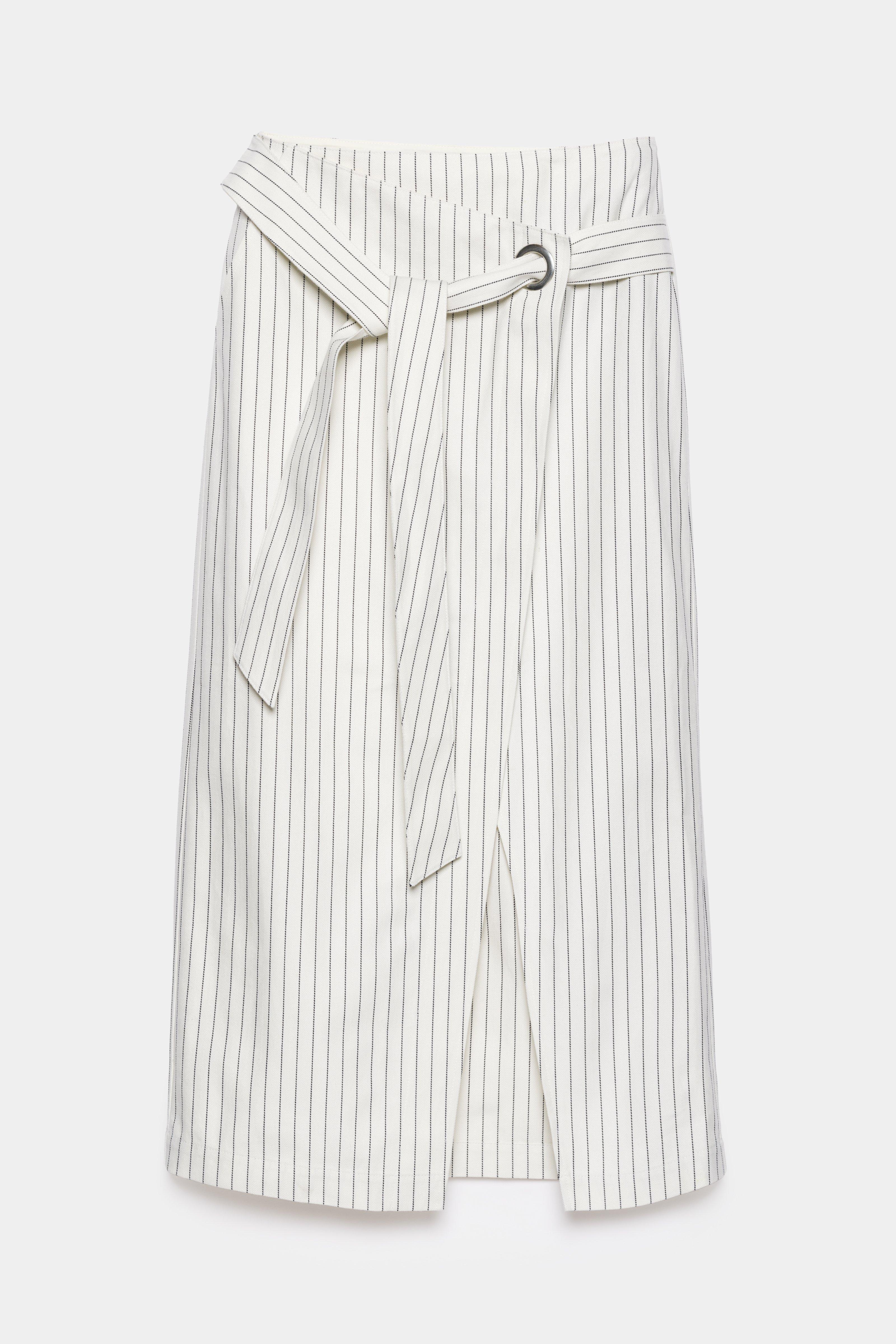 CKS - SKILLA - long skirt - light beige