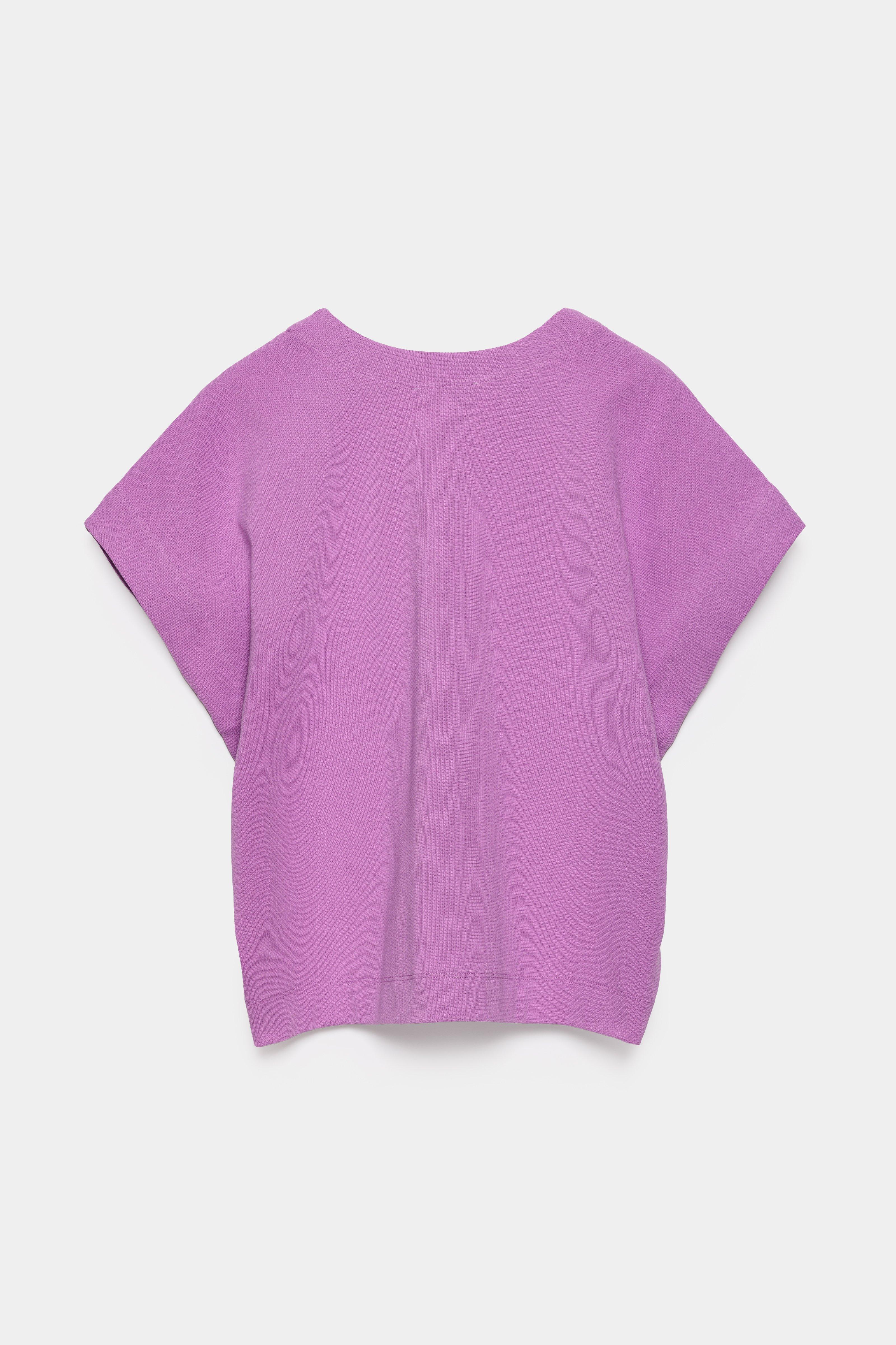 CKS - SABA - &auml;rmelloses Top - Violett