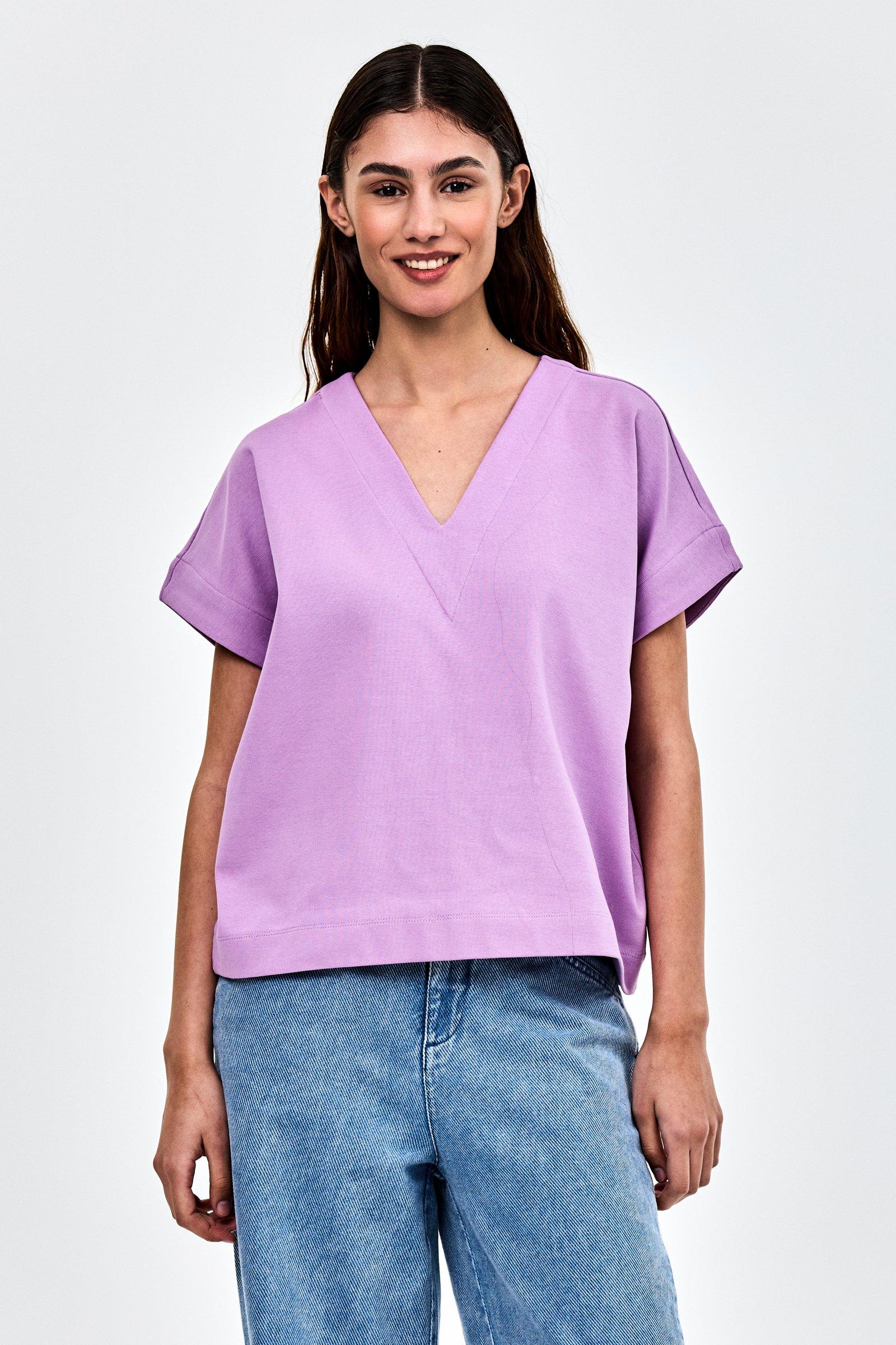 CKS - SABA - sleeveless top - purple
