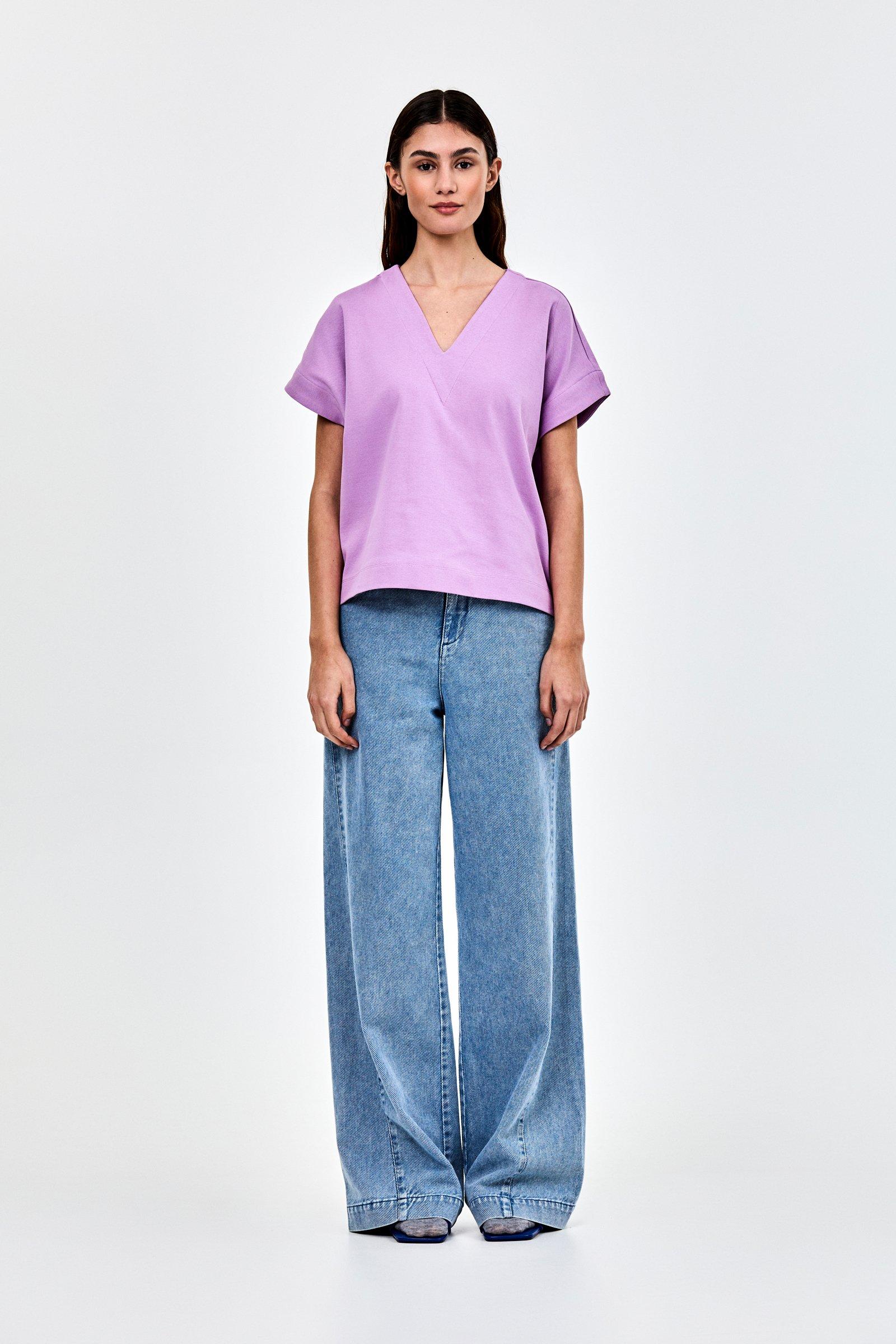 CKS - SABA - sleeveless top - purple