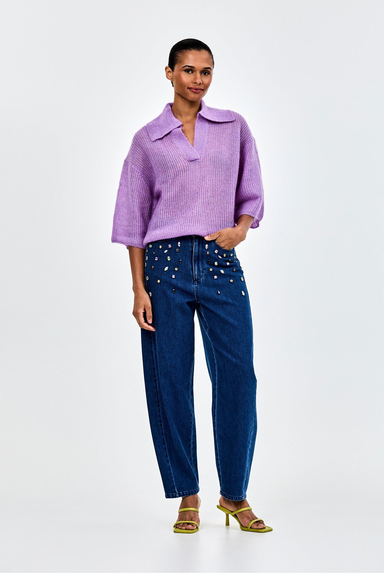 CKS - PLASTER - pullover - lilas