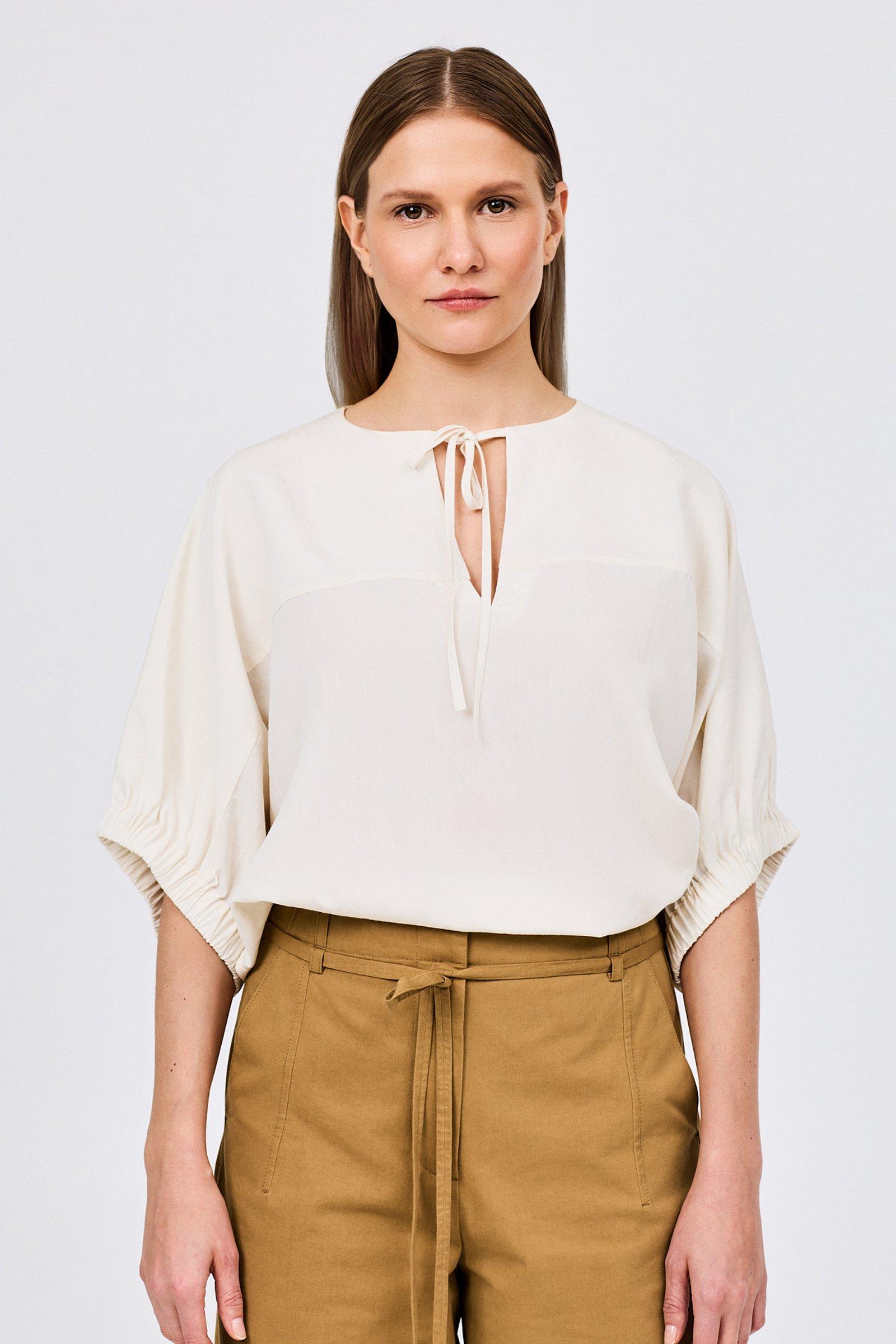 CKS - SINDER - blouse lange mouwen - lichtbeige