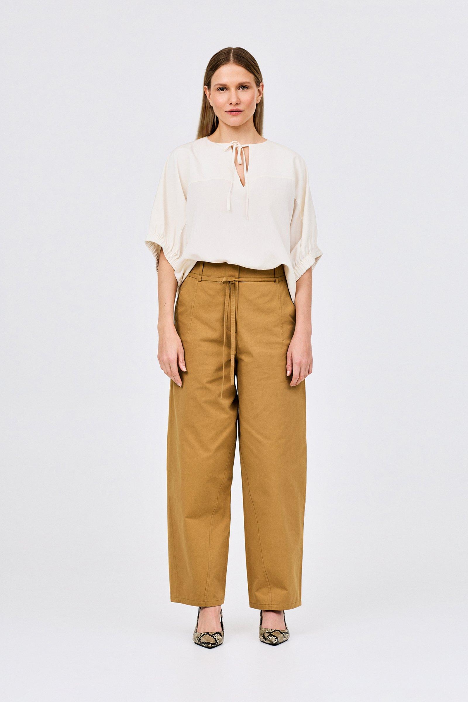 CKS - SINDER - Bluse Lange &Auml;rmel - Hellbeige