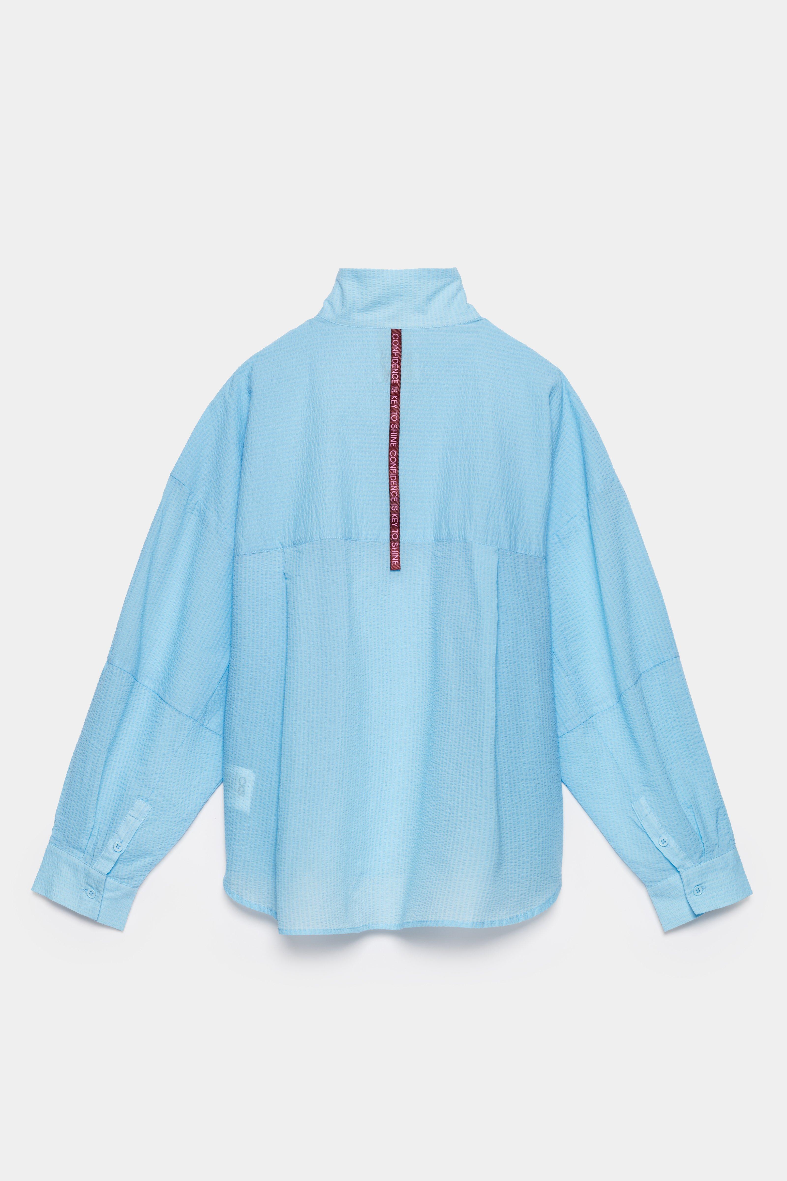 CKS - SILVALA - blouse long sleeves - light blue