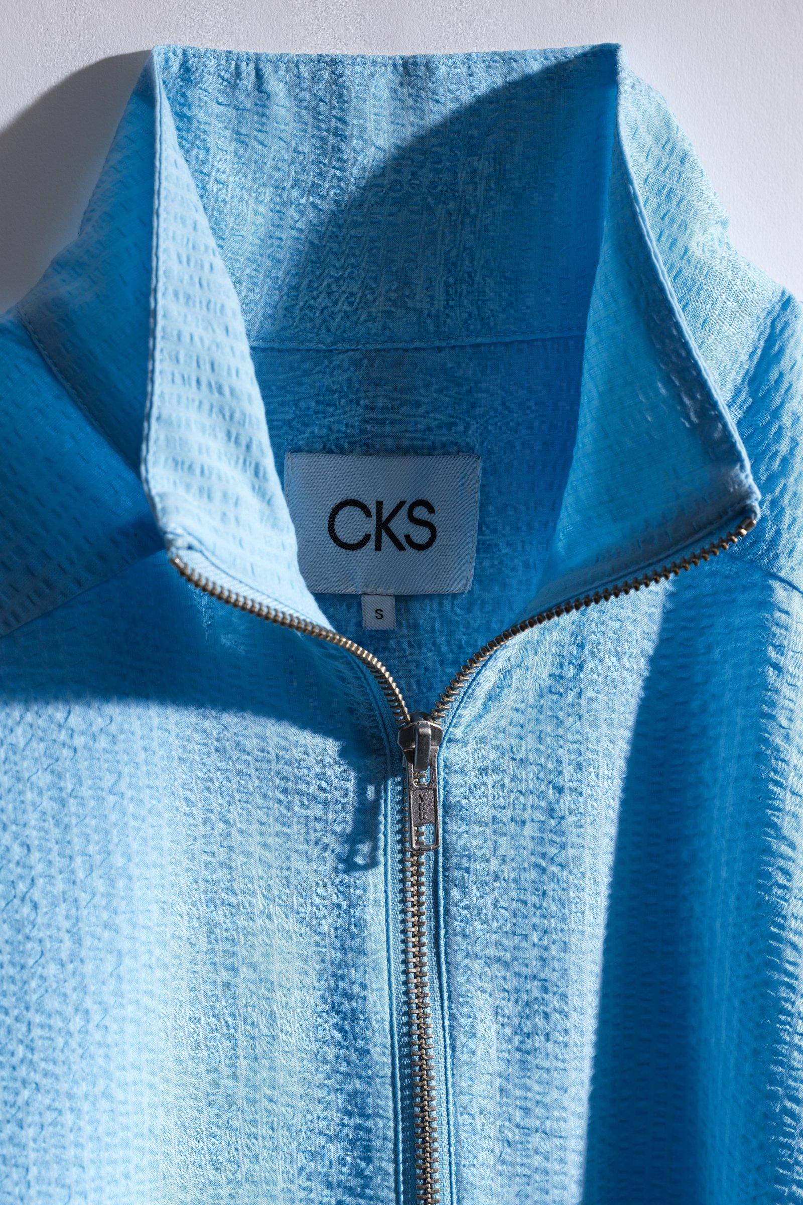 CKS - SILVALA - Bluse Lange &Auml;rmel - Hellblau