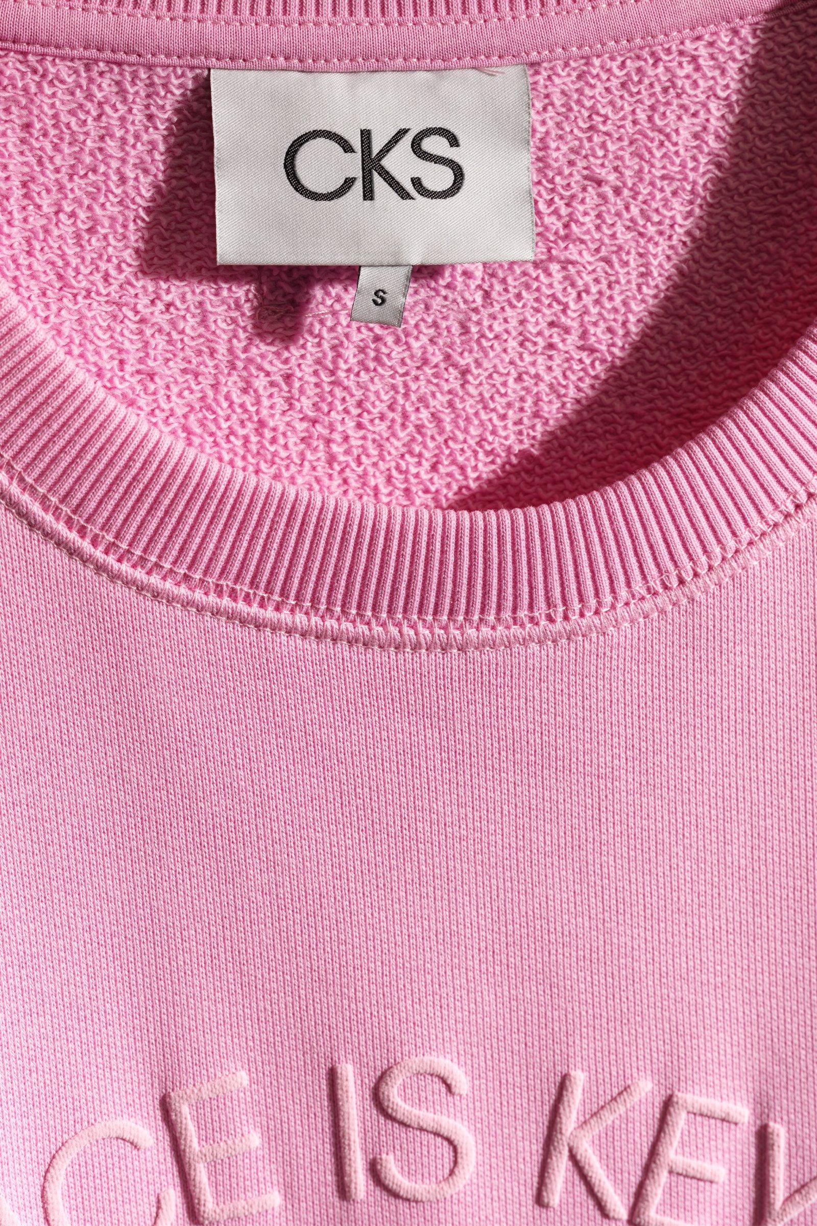 CKS - SWIRL - pullover - rose clair