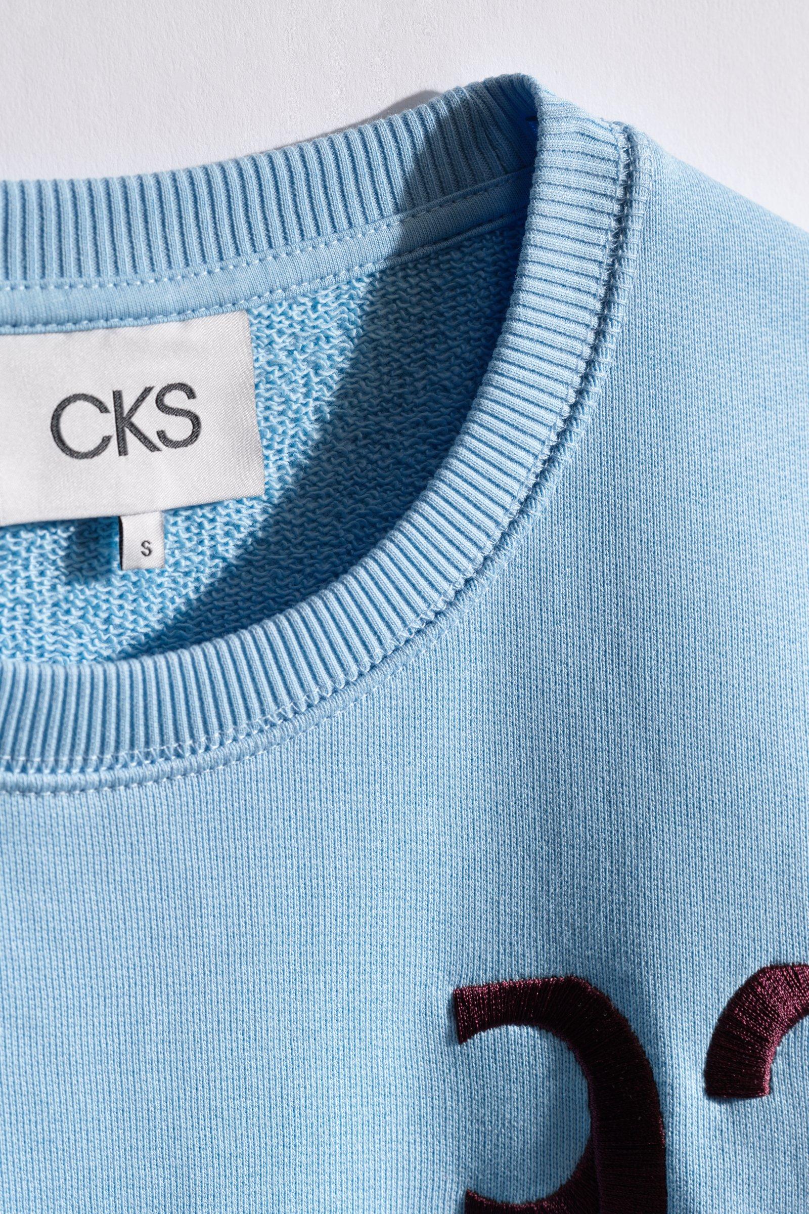 CKS - SWORT - pullover - light blue