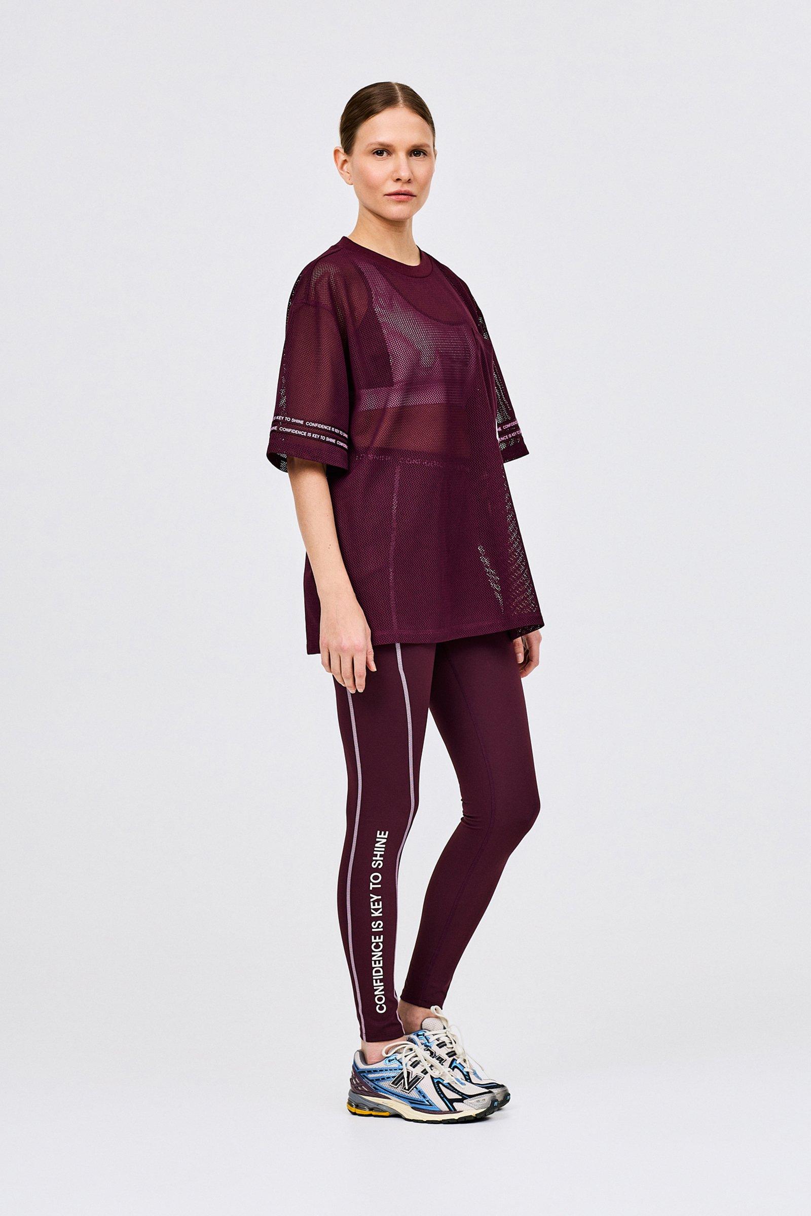 CKS - TESH - t-shirt short sleeves - burgundy